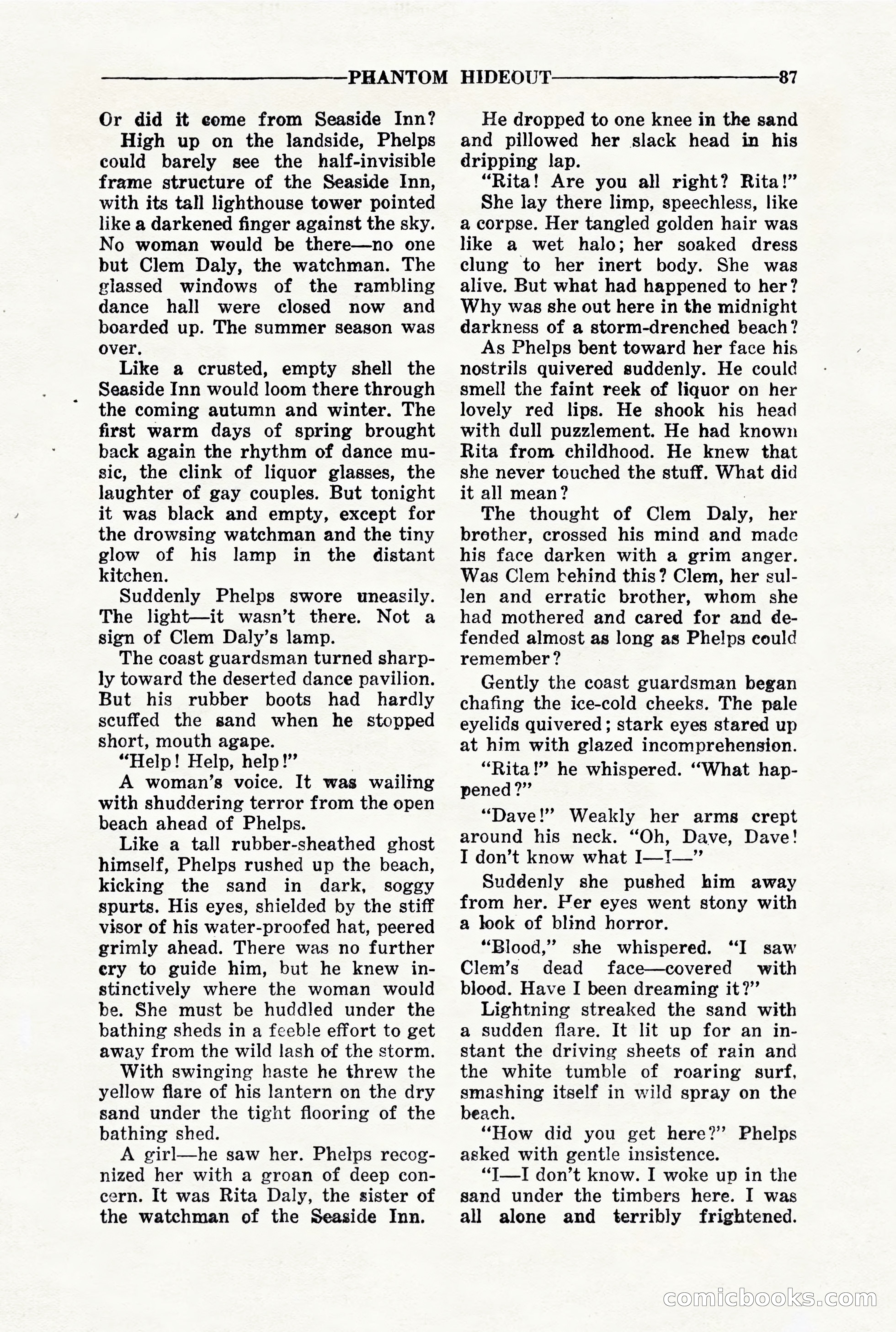 10-Story Detective, March 1941 — page 89 of 116