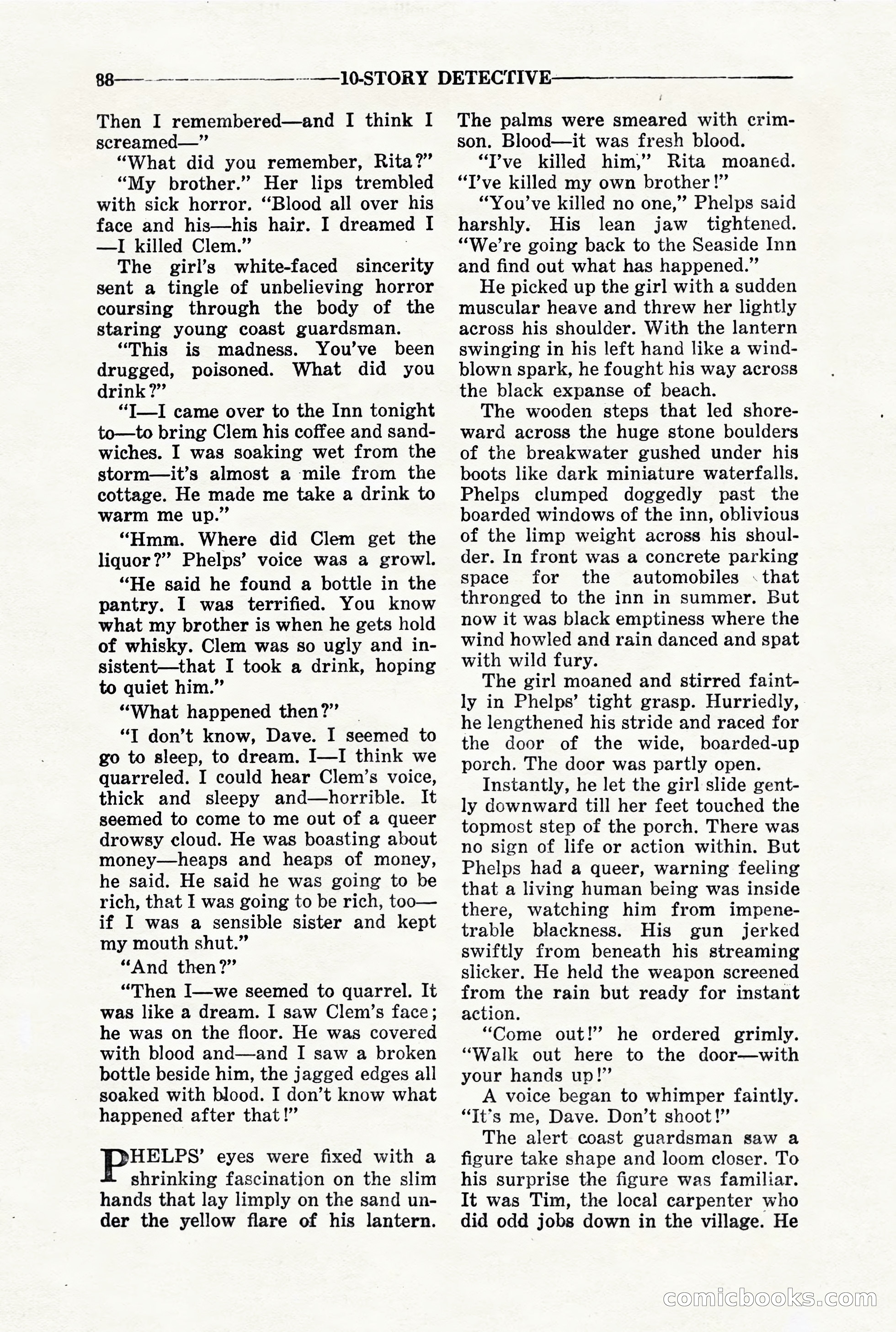10-Story Detective, March 1941 — page 90 of 116