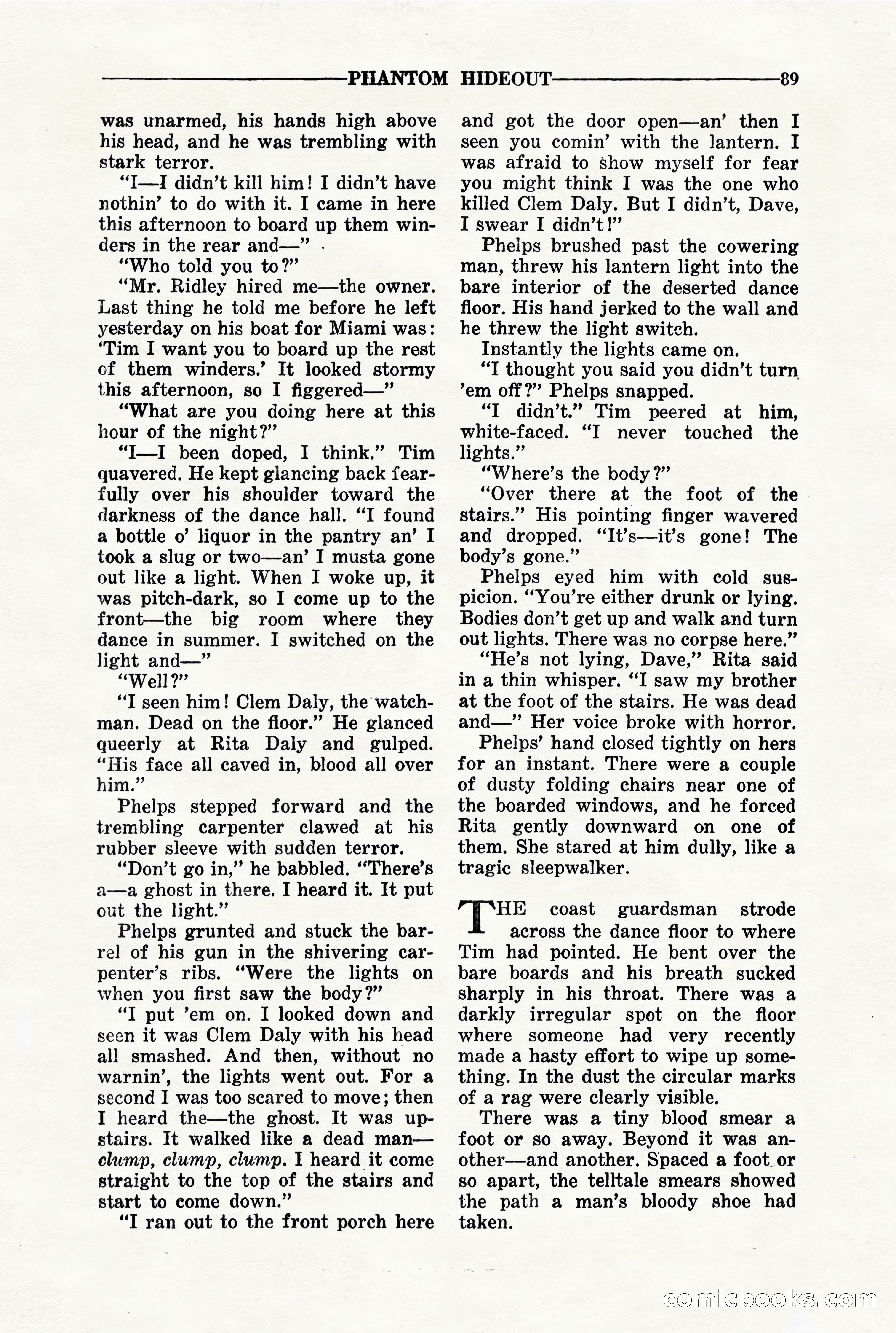 10-Story Detective, March 1941 — page 91 of 116