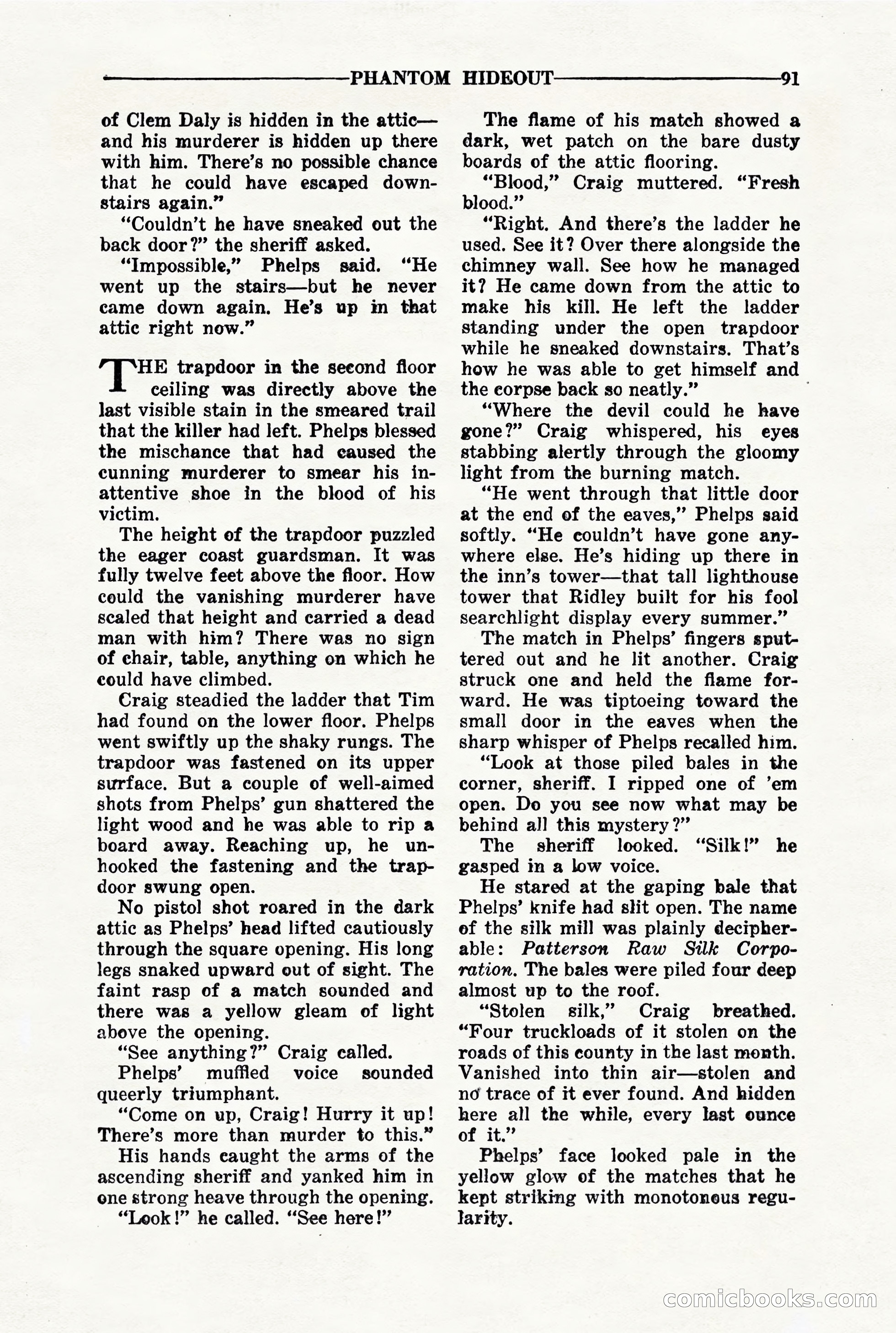 10-Story Detective, March 1941 — page 93 of 116