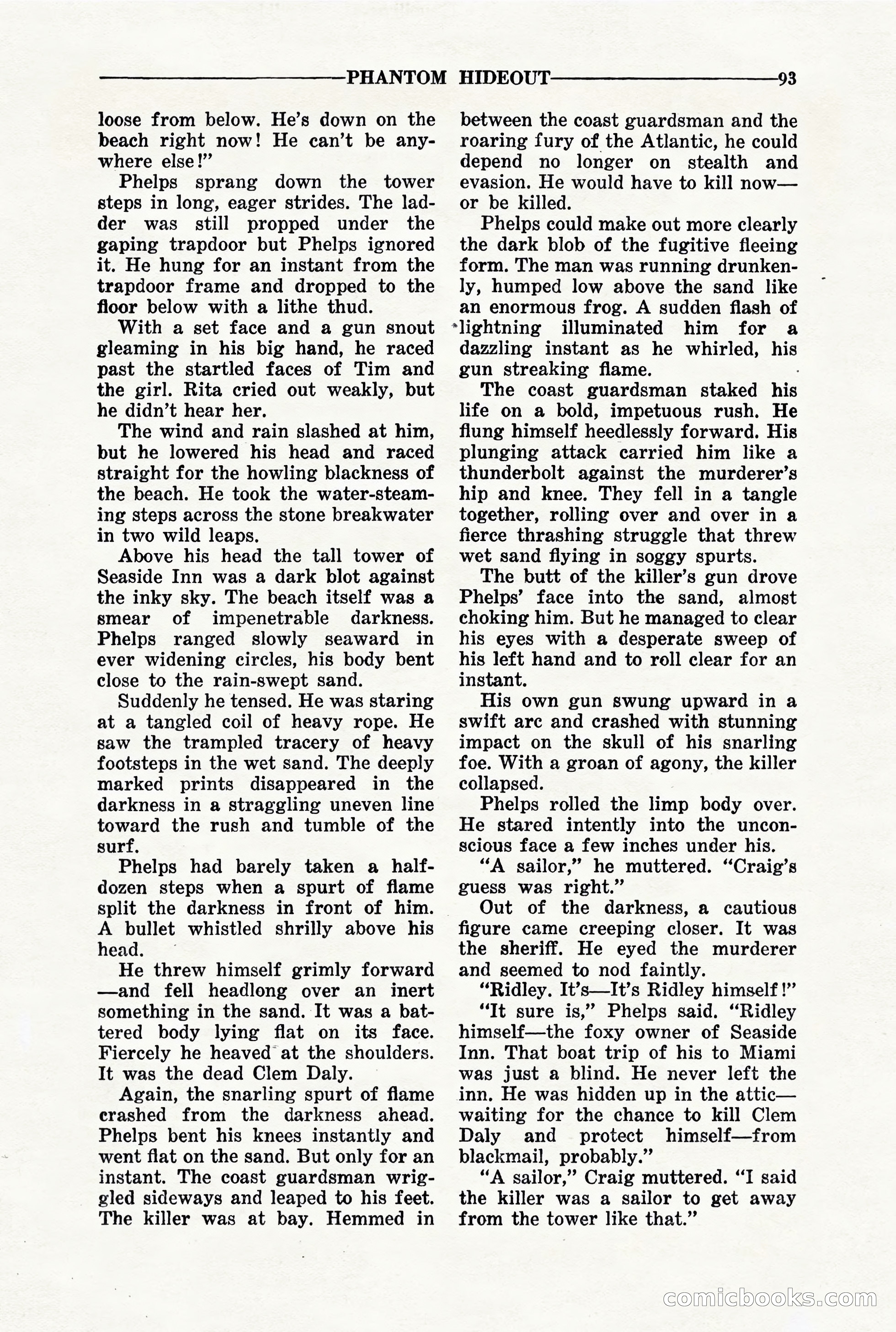 10-Story Detective, March 1941 — page 95 of 116