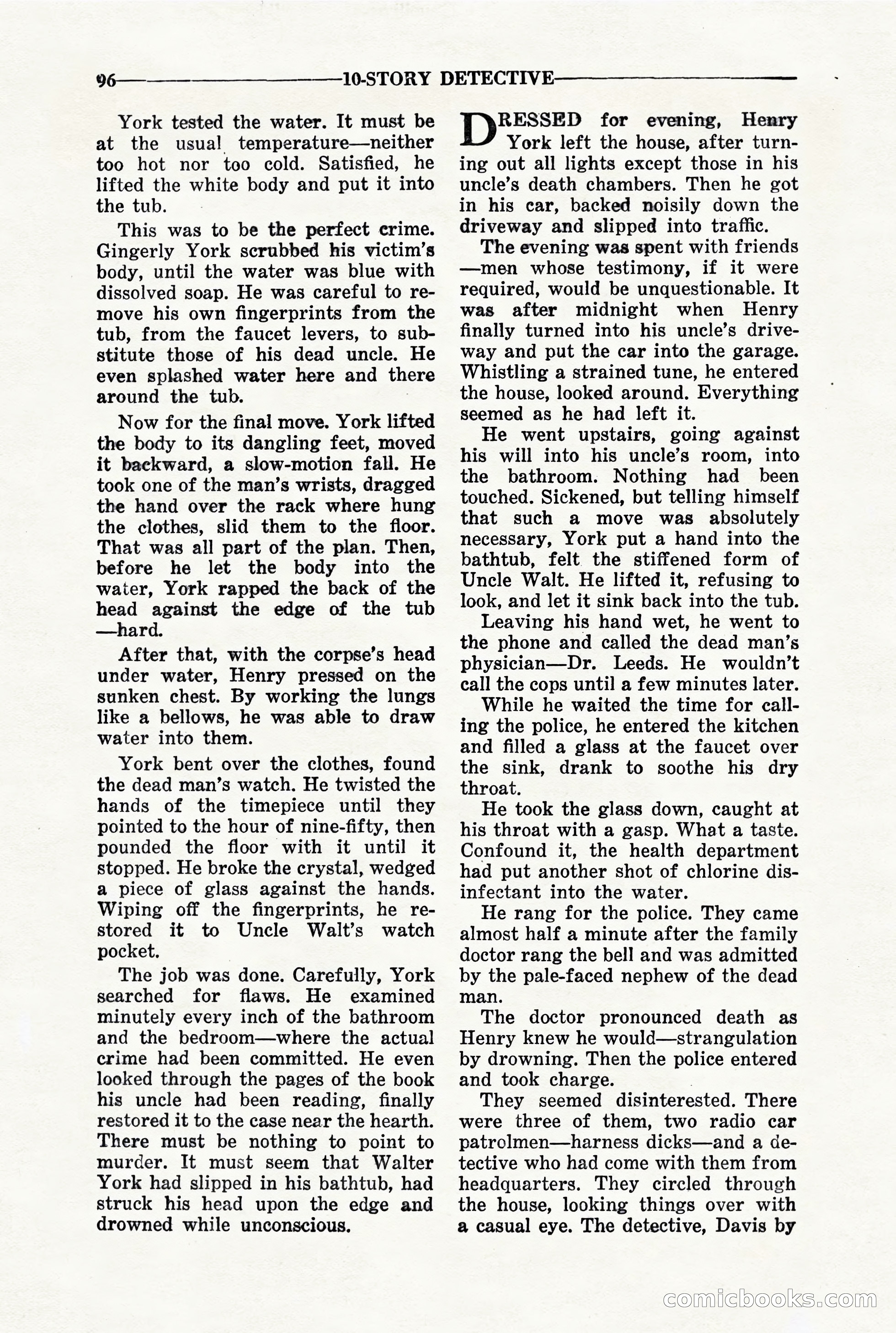10-Story Detective, March 1941 — page 98 of 116