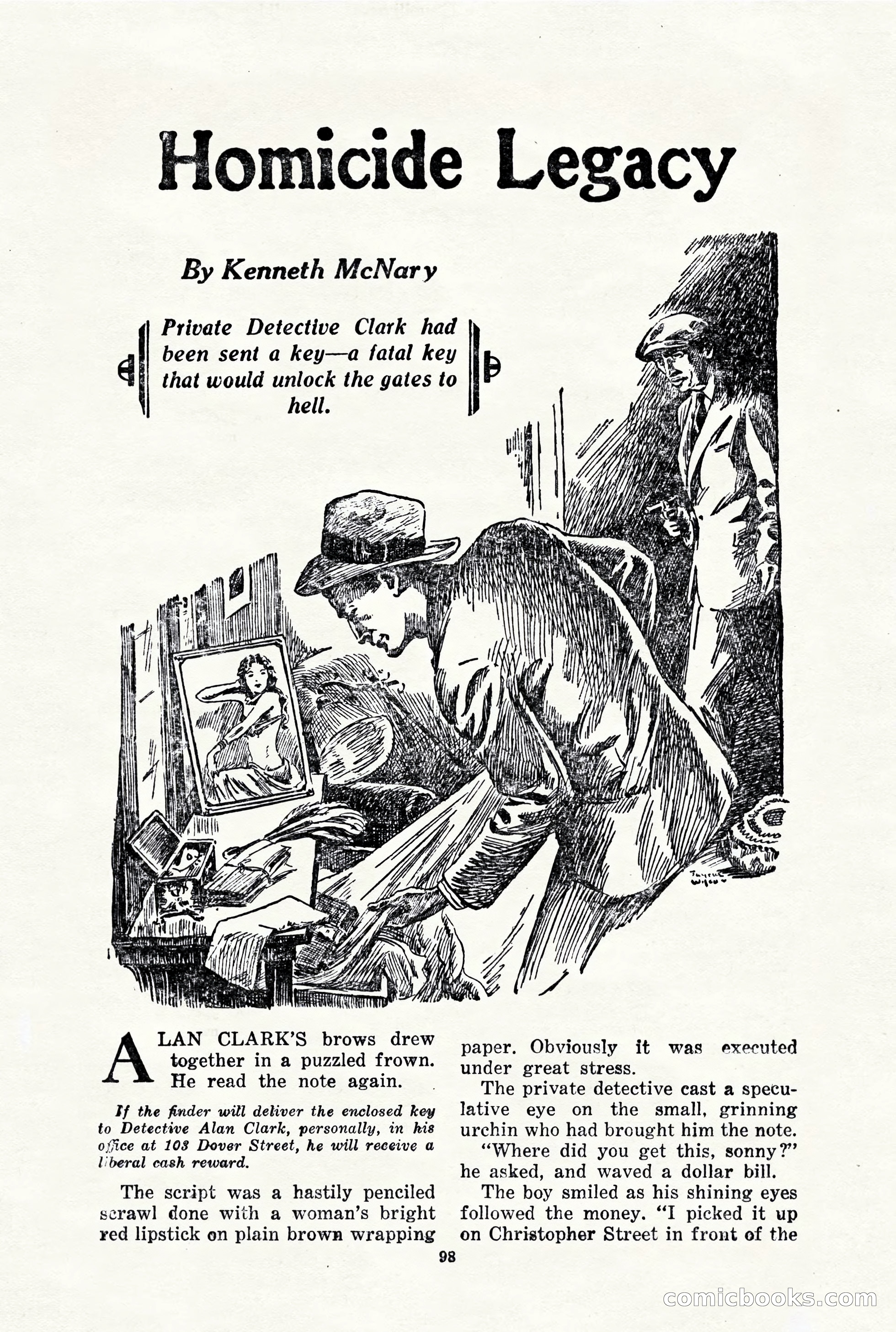 10-Story Detective, March 1941 — page 100 of 116