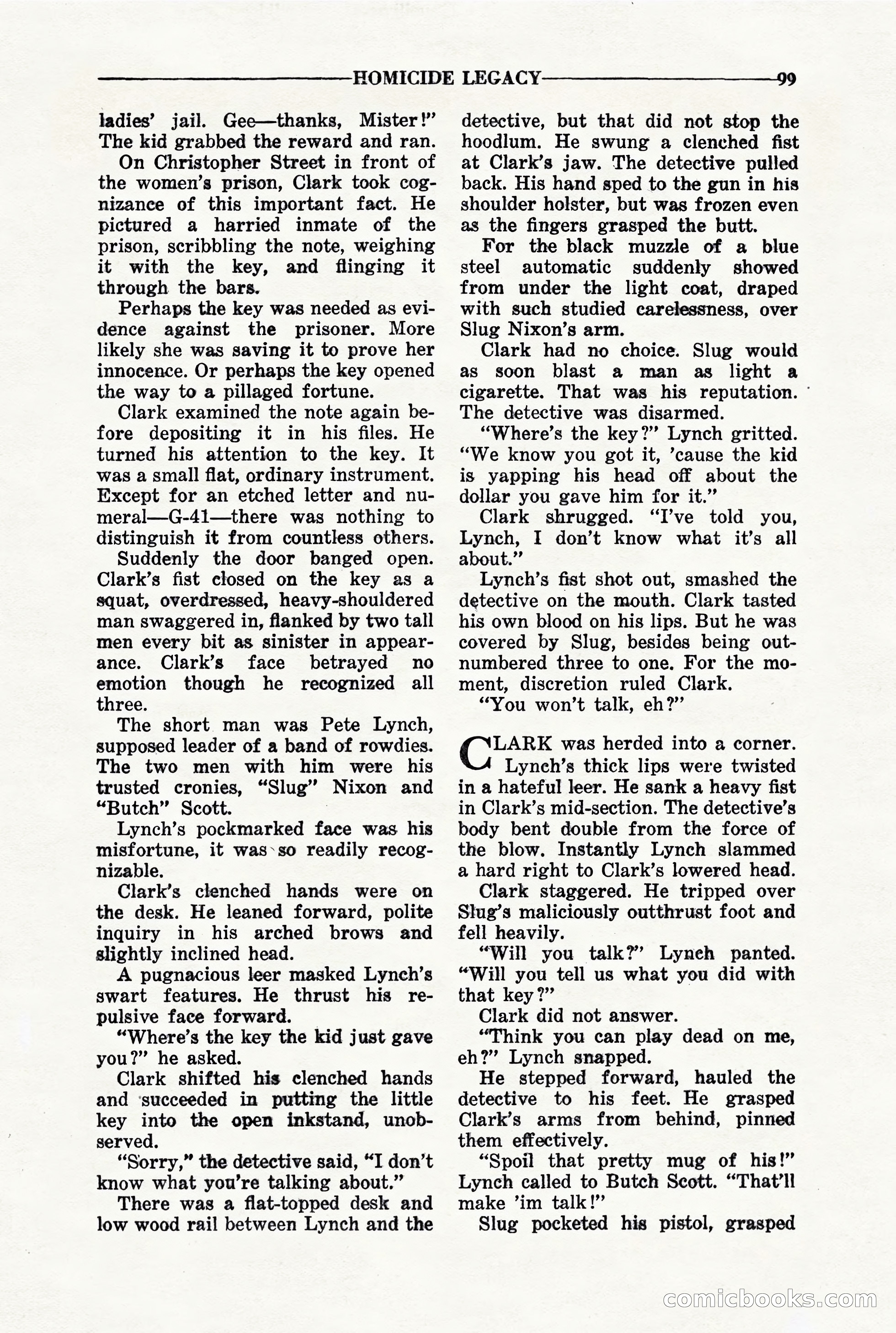 10-Story Detective, March 1941 — page 101 of 116
