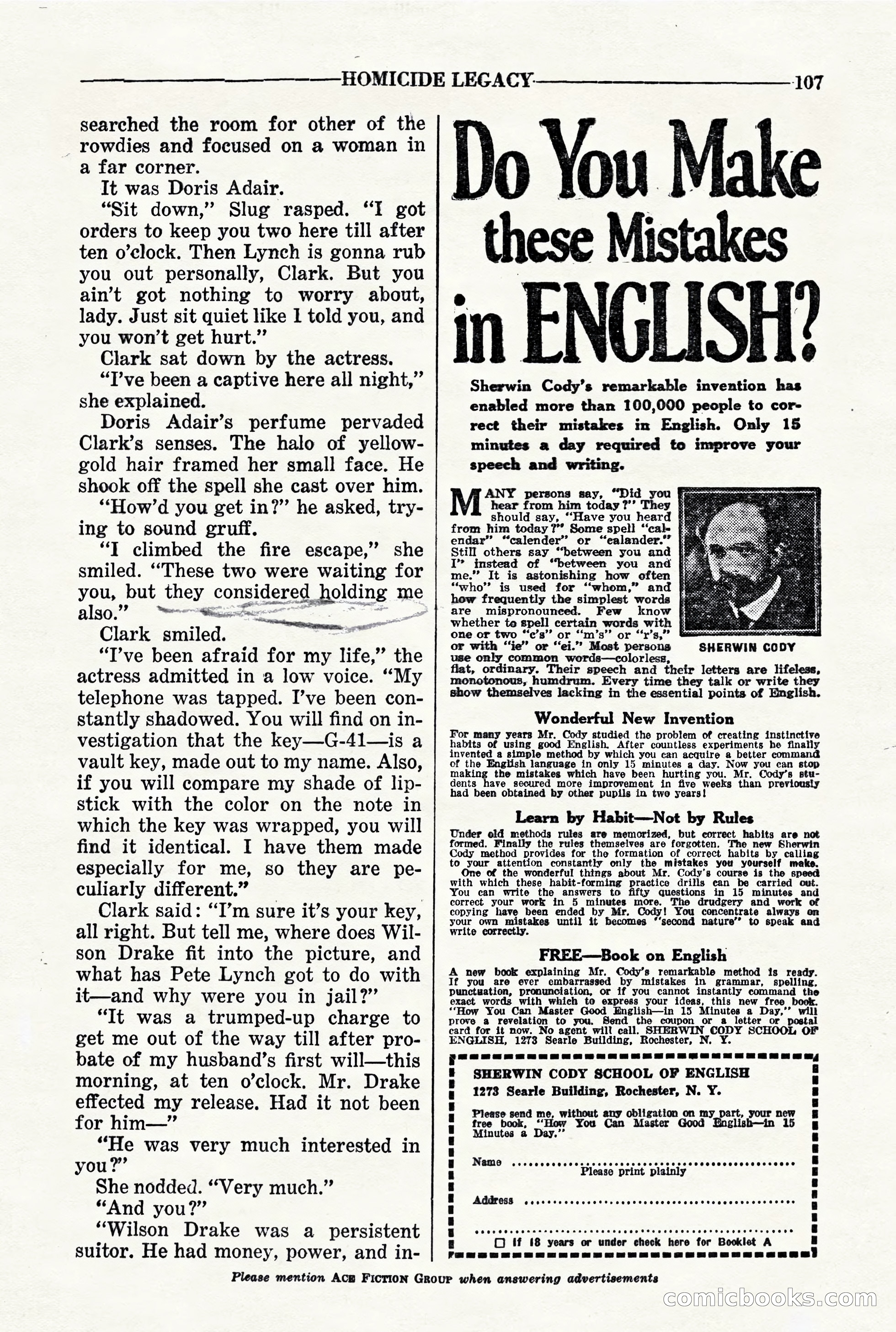 10-Story Detective, March 1941 — page 109 of 116