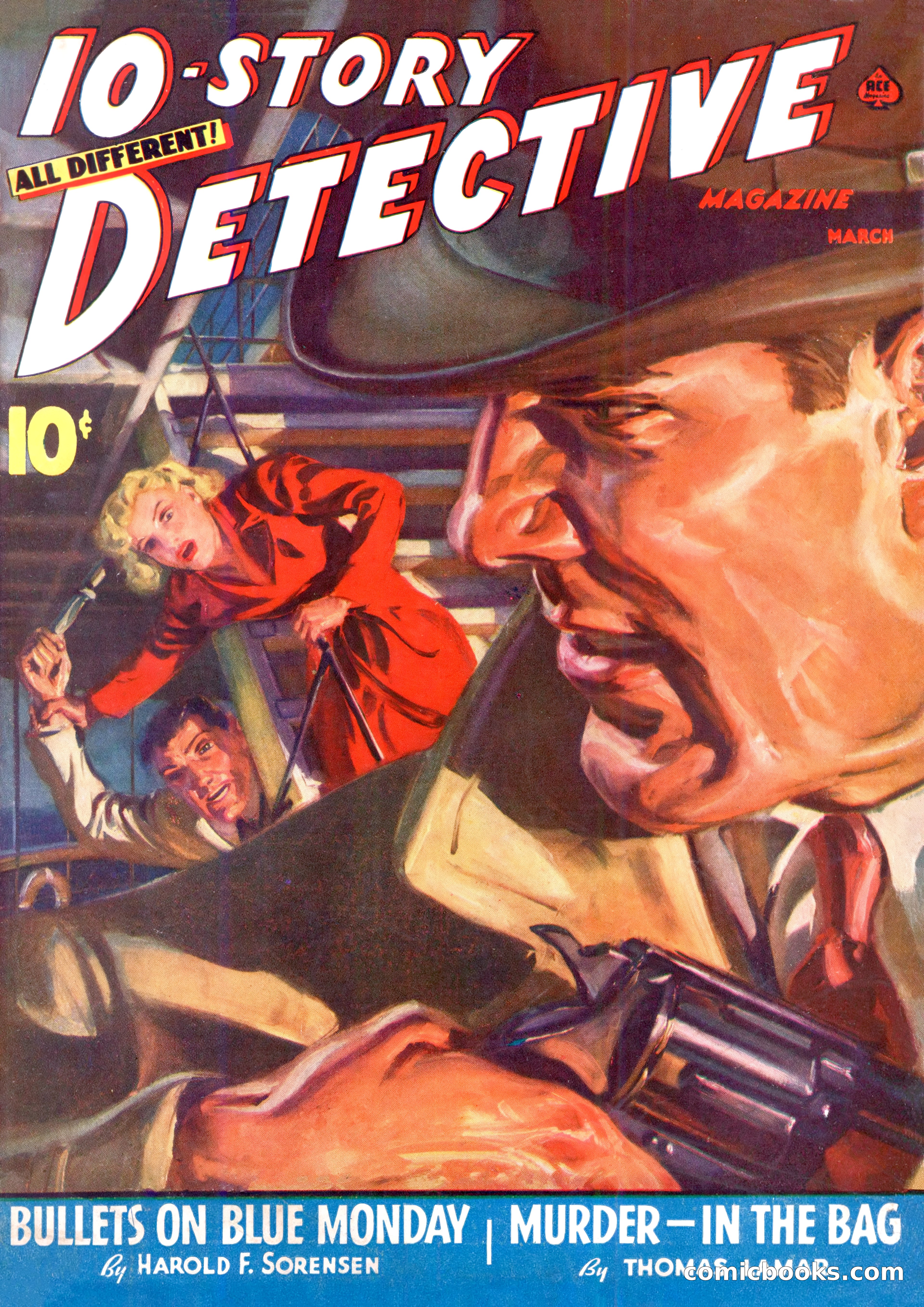 10-Story Detective, March 1941
