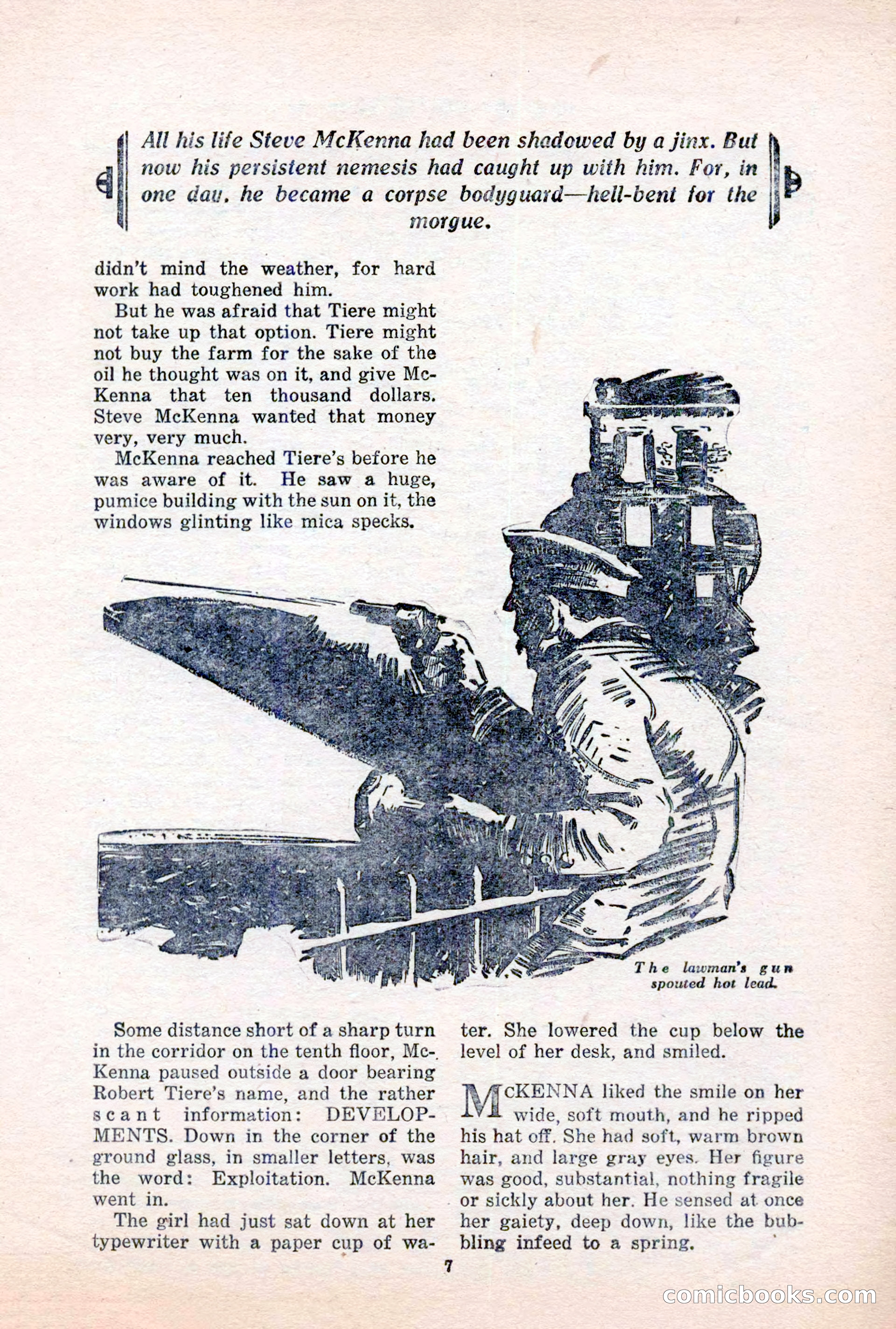 10-Story Detective, March 1941 — page 9 of 116