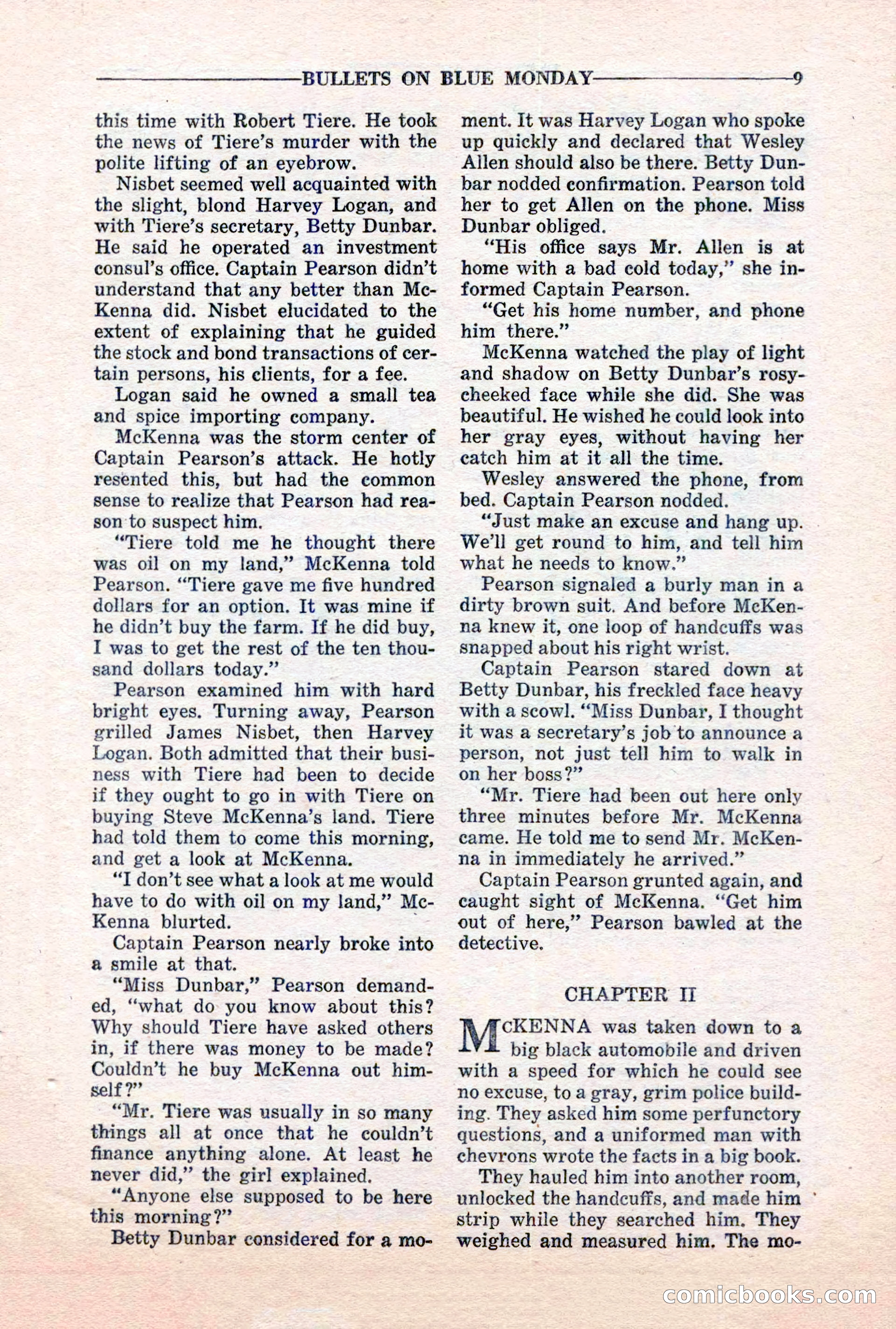 10-Story Detective, March 1941 — page 11 of 116