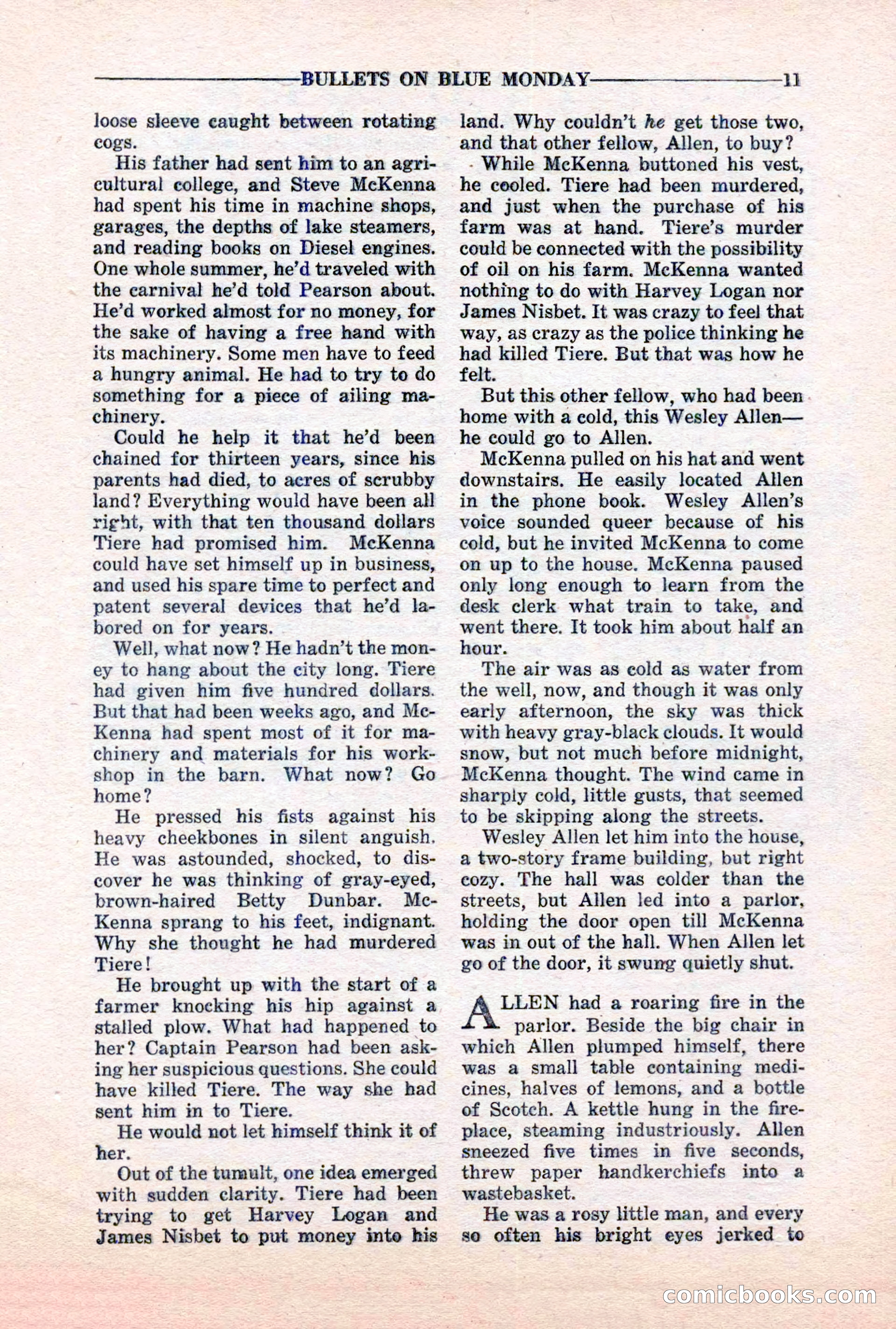 10-Story Detective, March 1941 — page 13 of 116