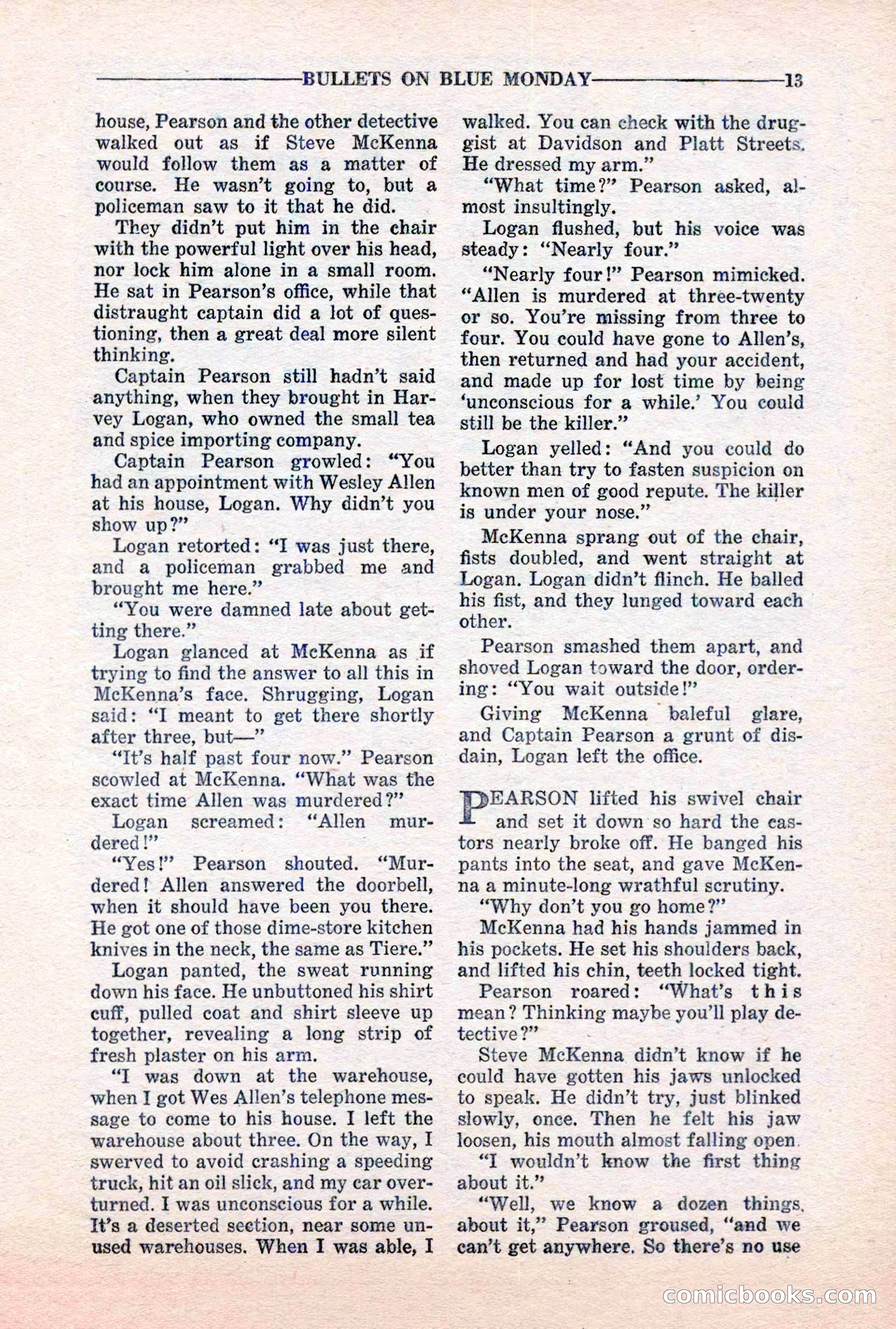 10-Story Detective, March 1941 — page 15 of 116
