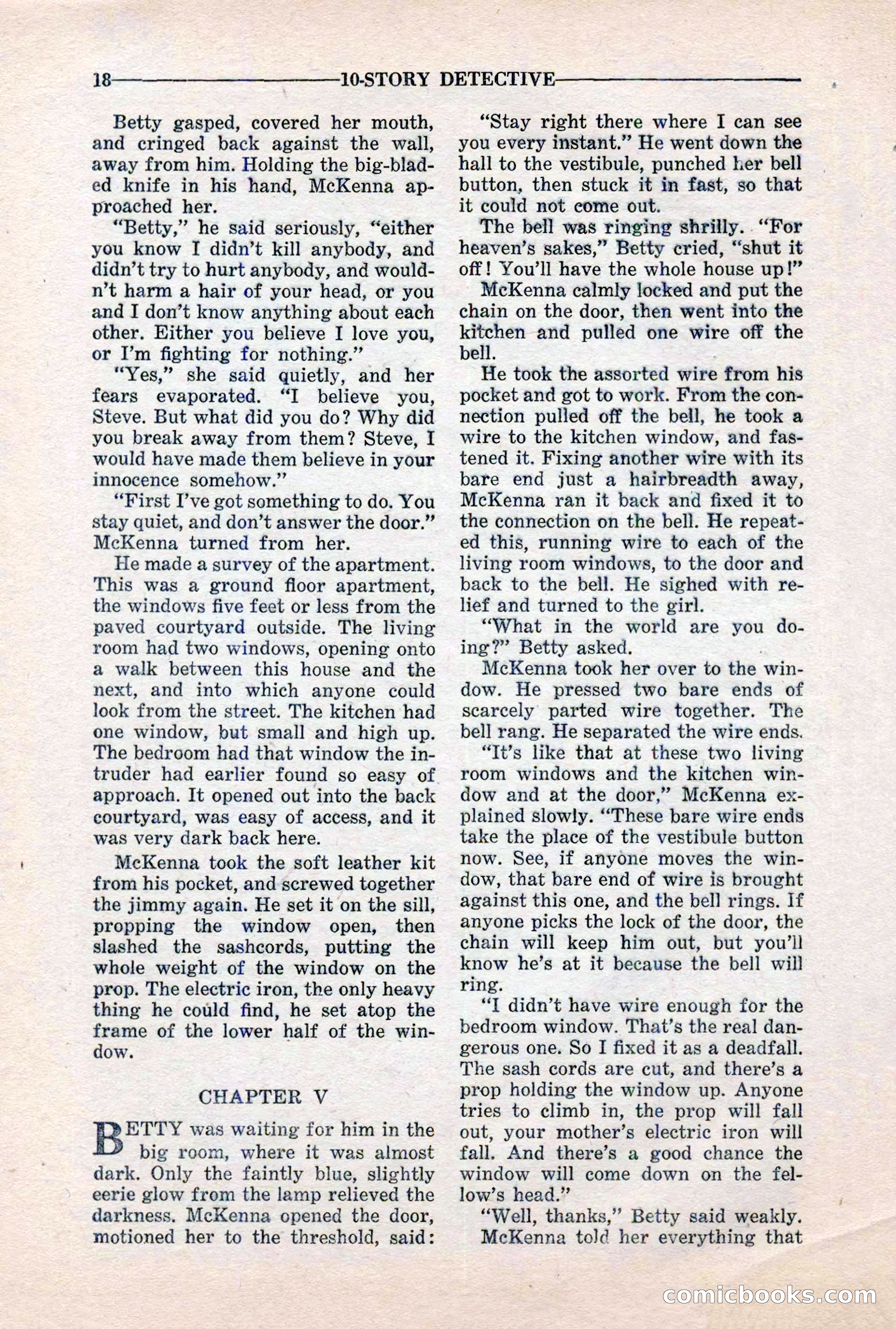10-Story Detective, March 1941 — page 20 of 116