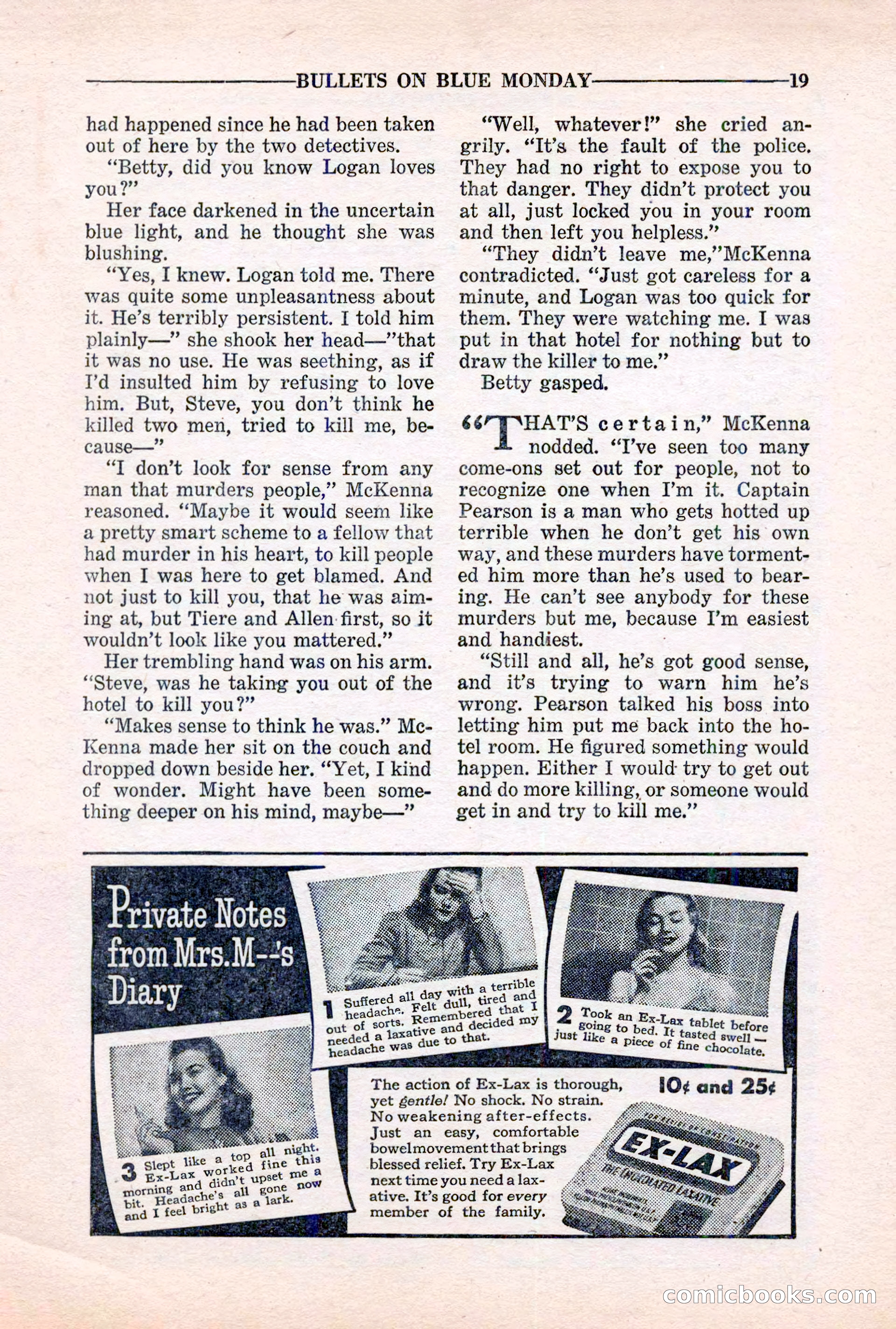 10-Story Detective, March 1941 — page 21 of 116