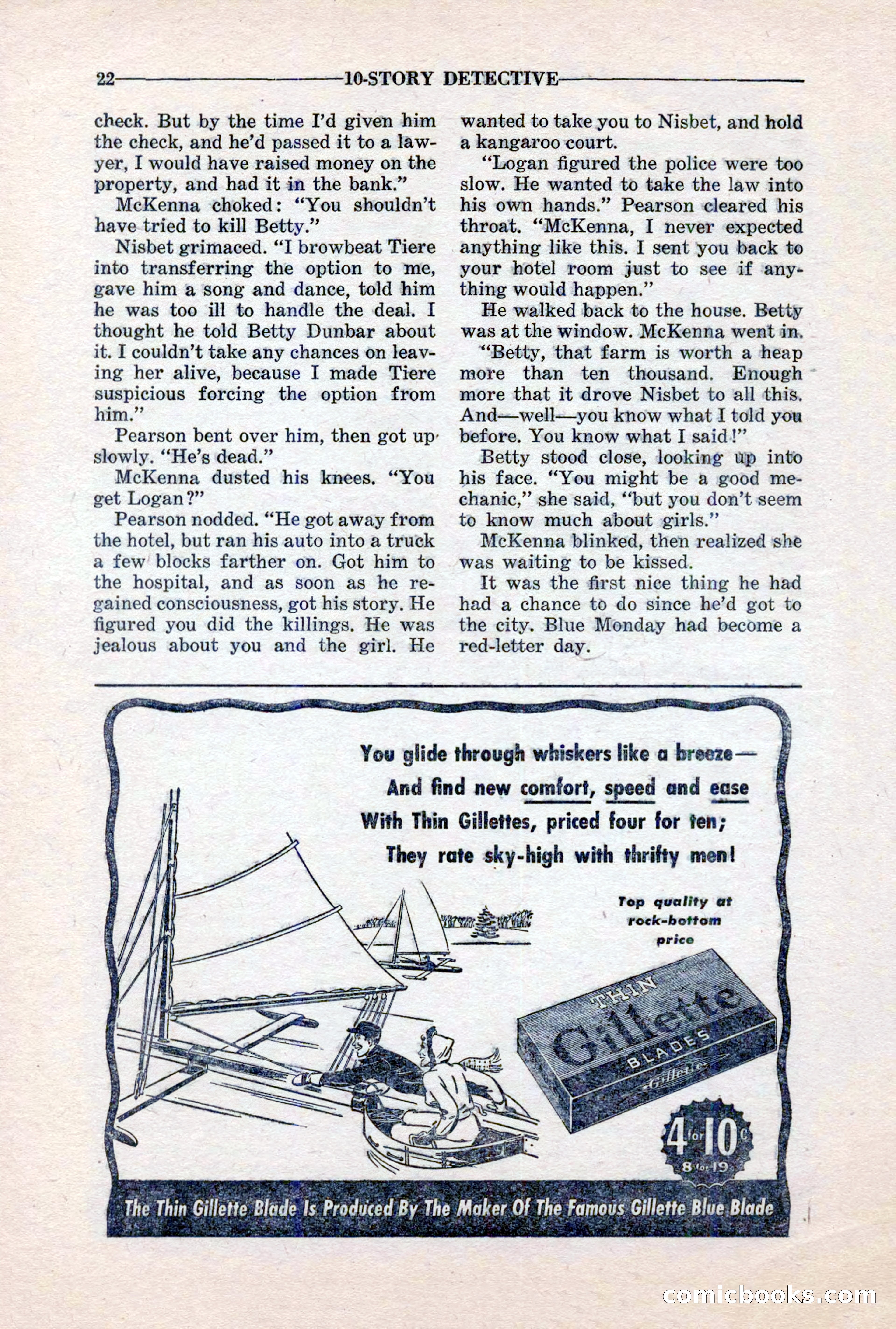 10-Story Detective, March 1941 — page 24 of 116
