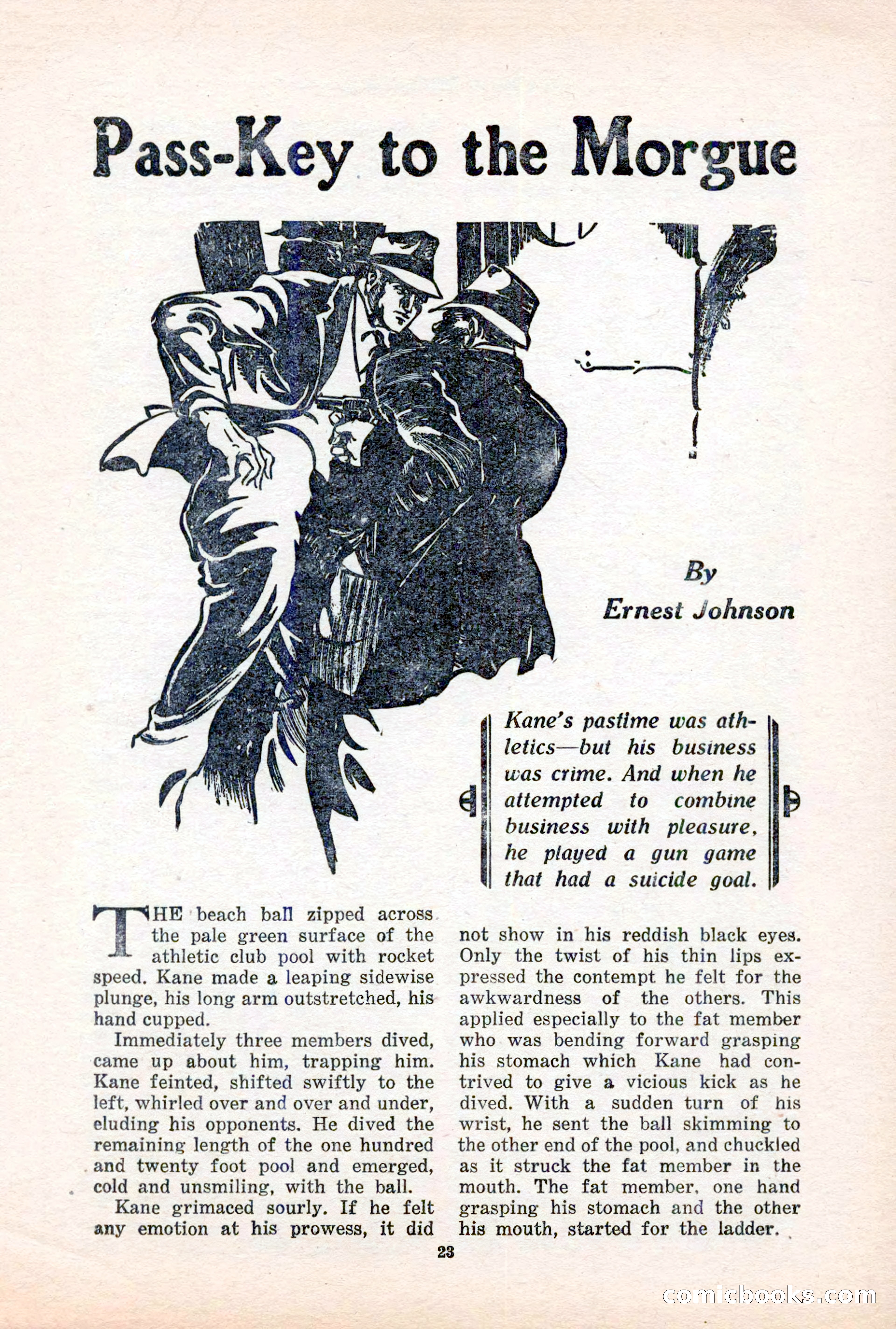 10-Story Detective, March 1941 — page 25 of 116