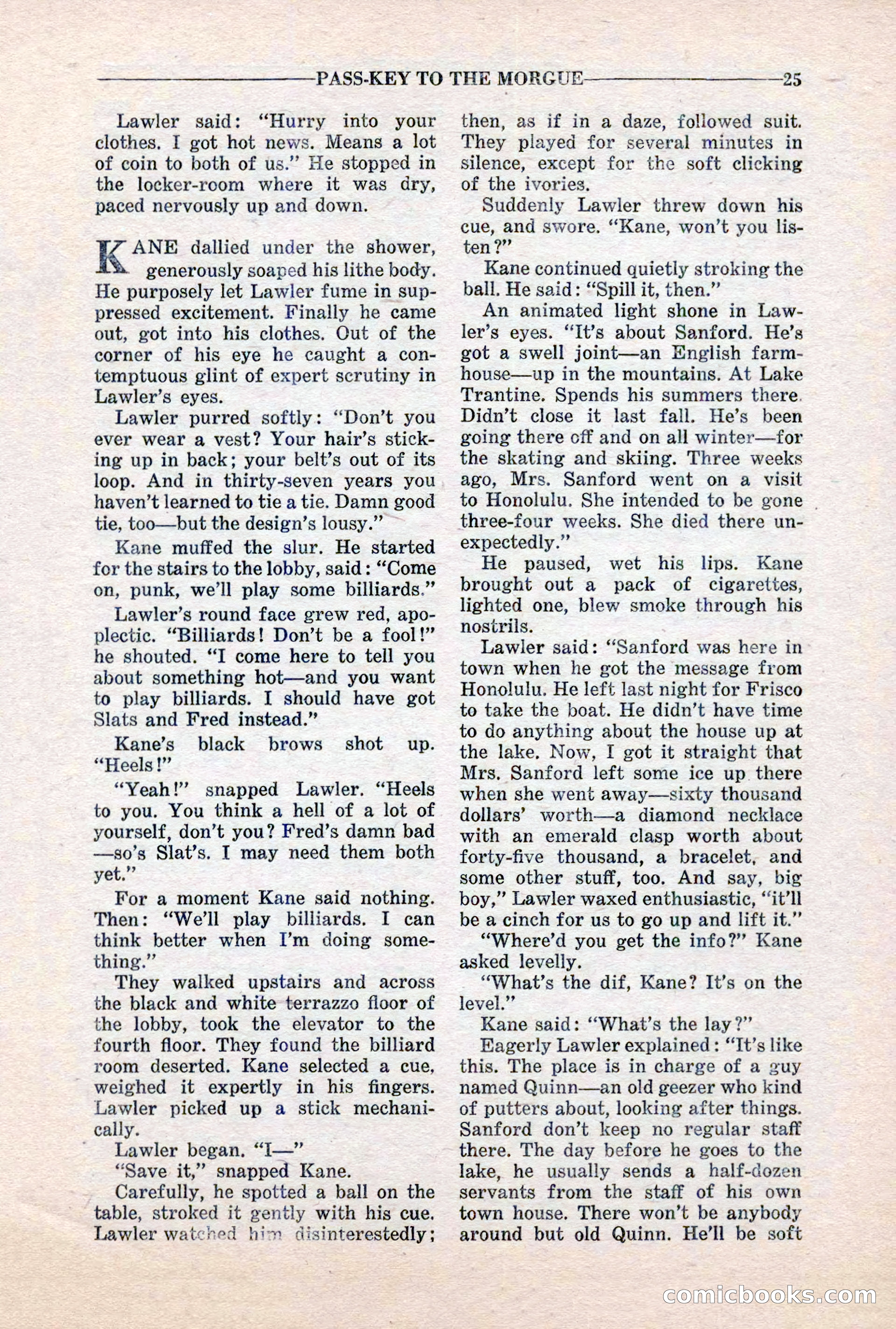 10-Story Detective, March 1941 — page 27 of 116