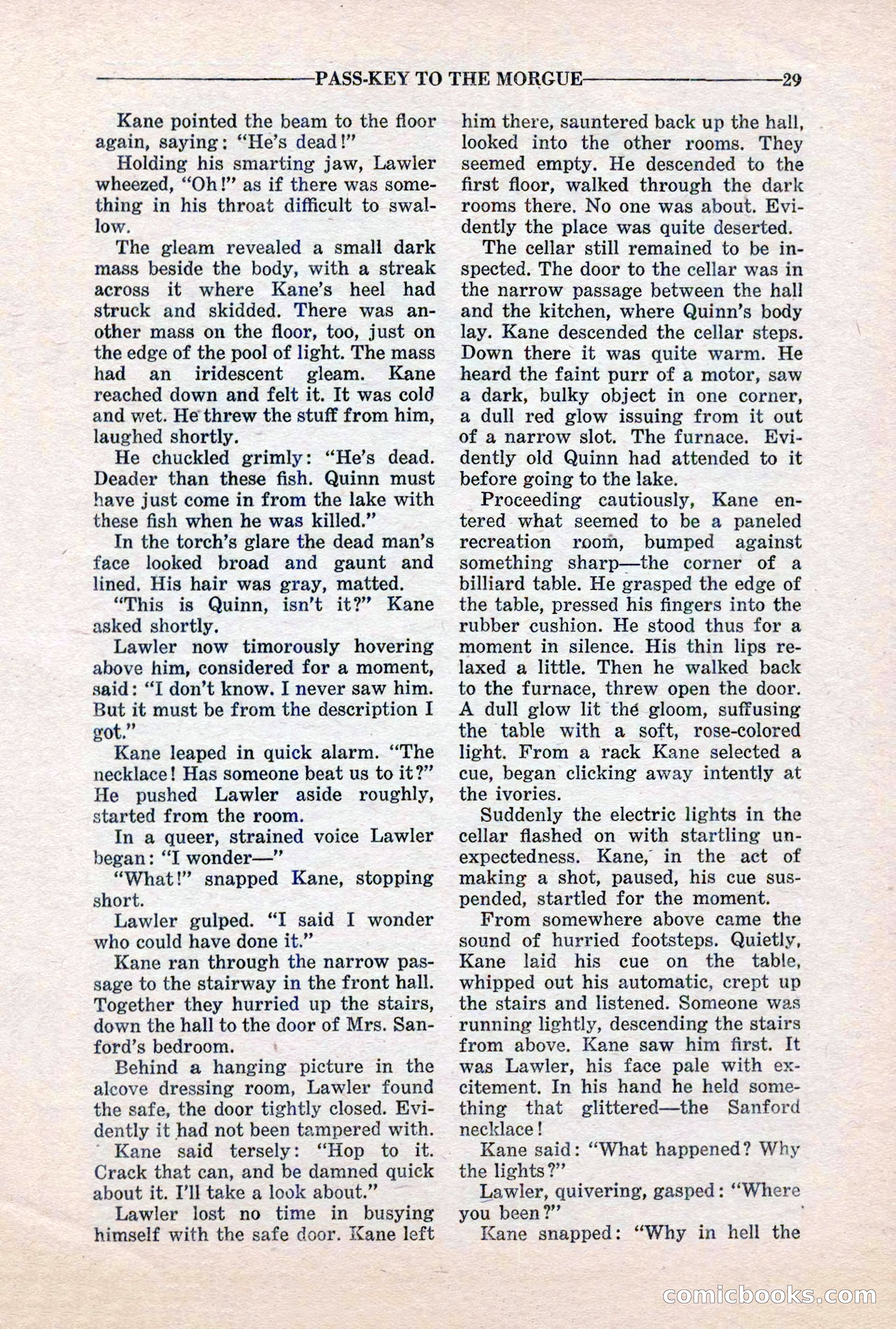 10-Story Detective, March 1941 — page 31 of 116