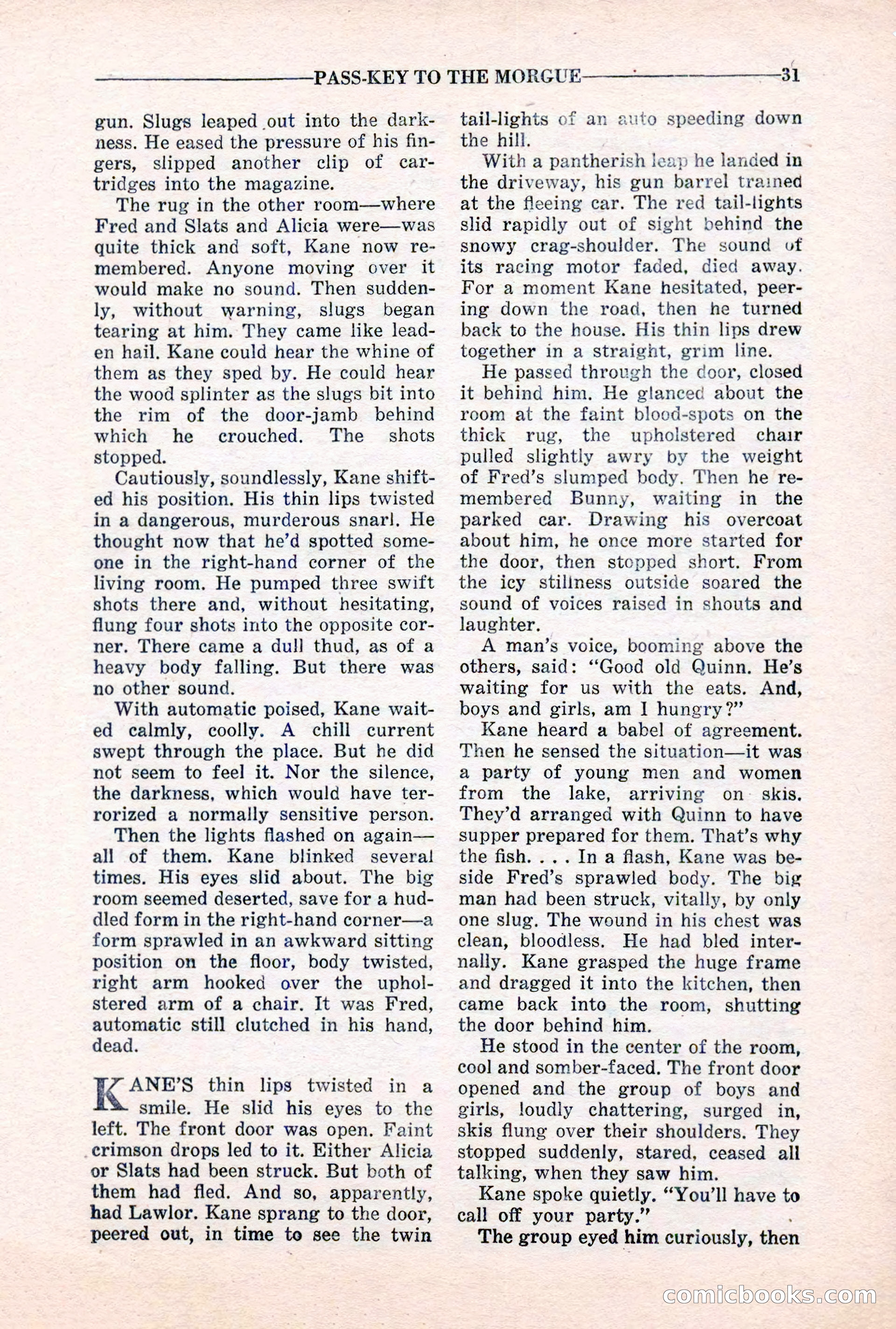 10-Story Detective, March 1941 — page 33 of 116