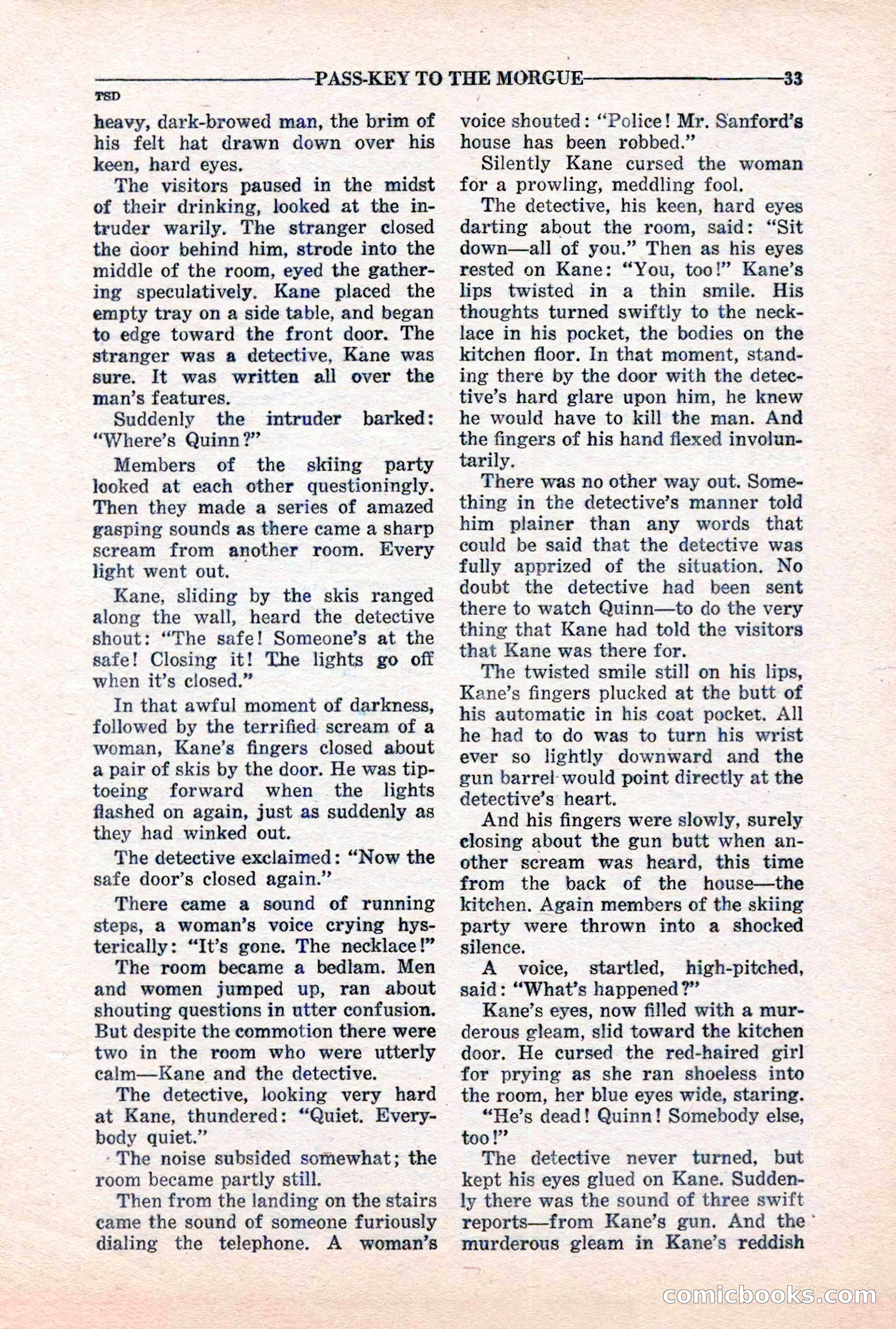 10-Story Detective, March 1941 — page 35 of 116