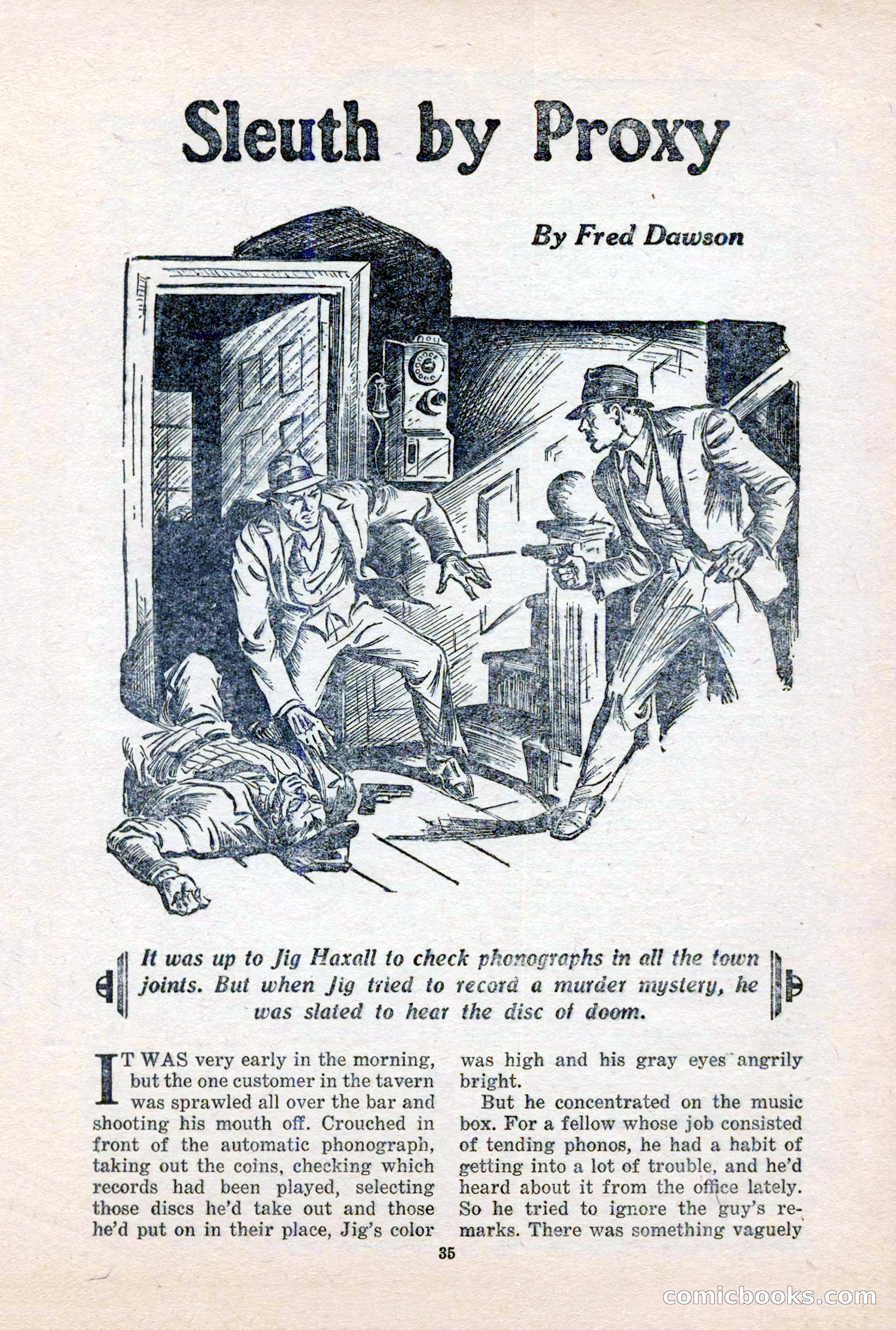 10-Story Detective, March 1941 — page 37 of 116