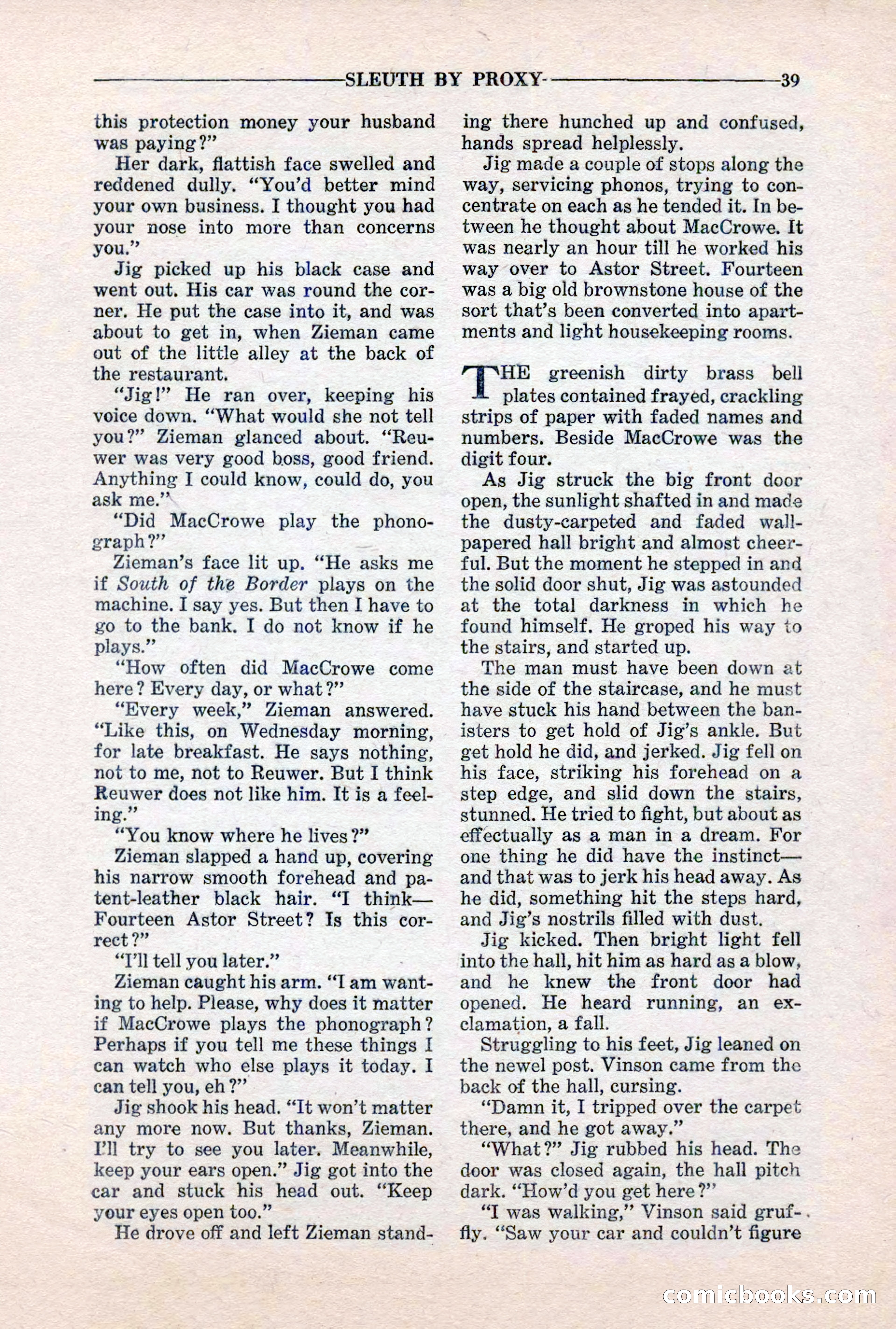 10-Story Detective, March 1941 — page 41 of 116