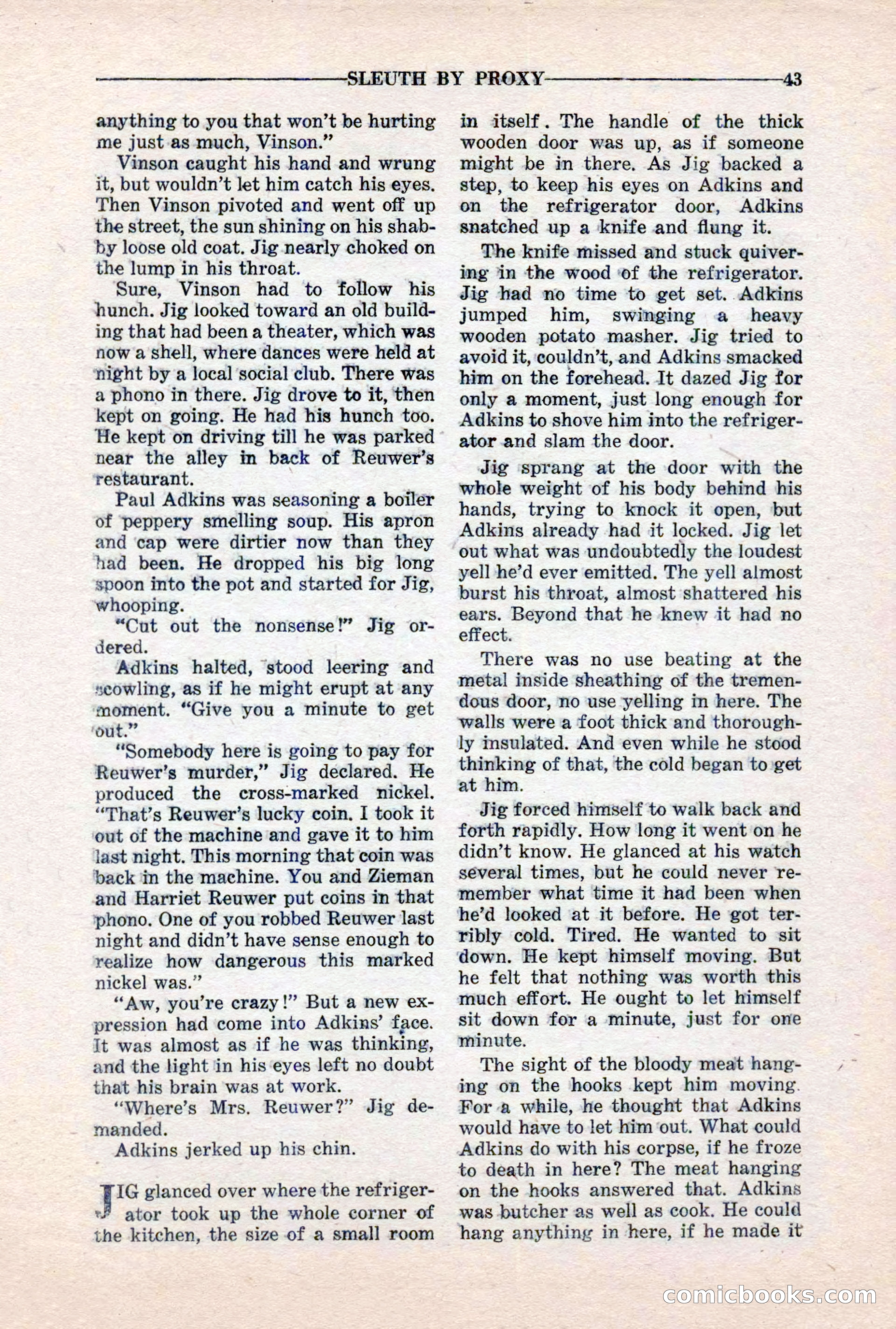 10-Story Detective, March 1941 — page 45 of 116