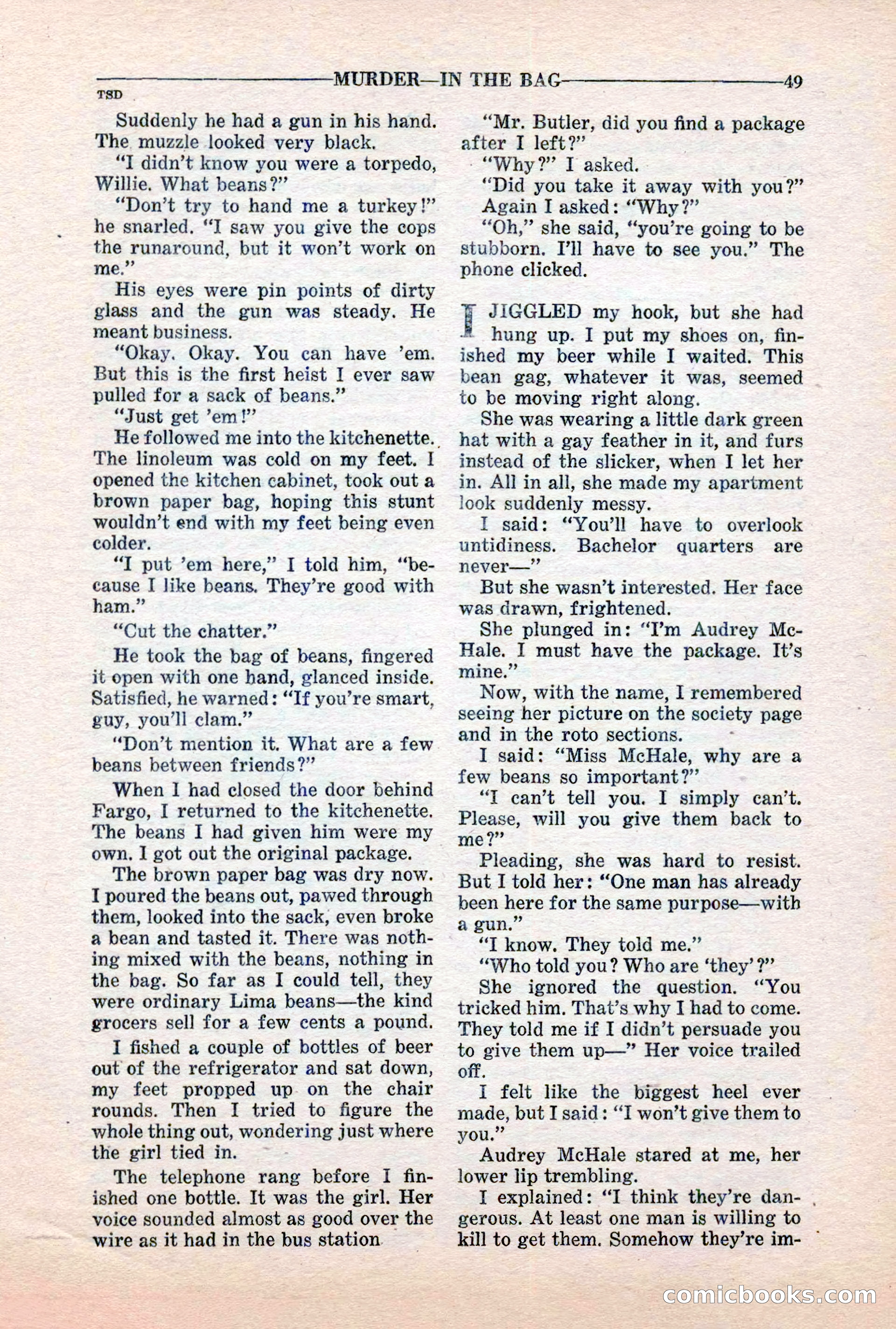 10-Story Detective, March 1941 — page 51 of 116