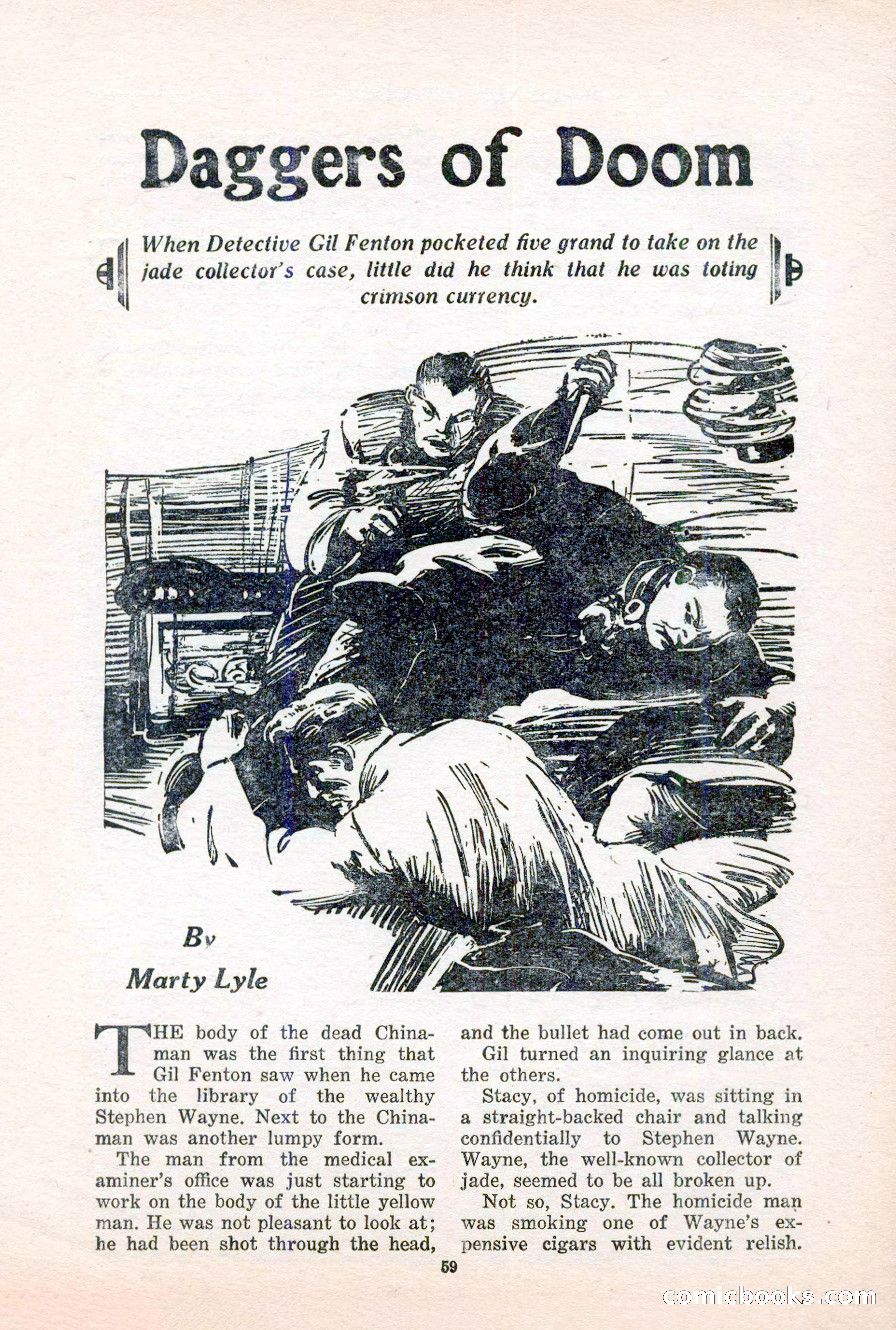 10-Story Detective, March 1941 — page 61 of 116