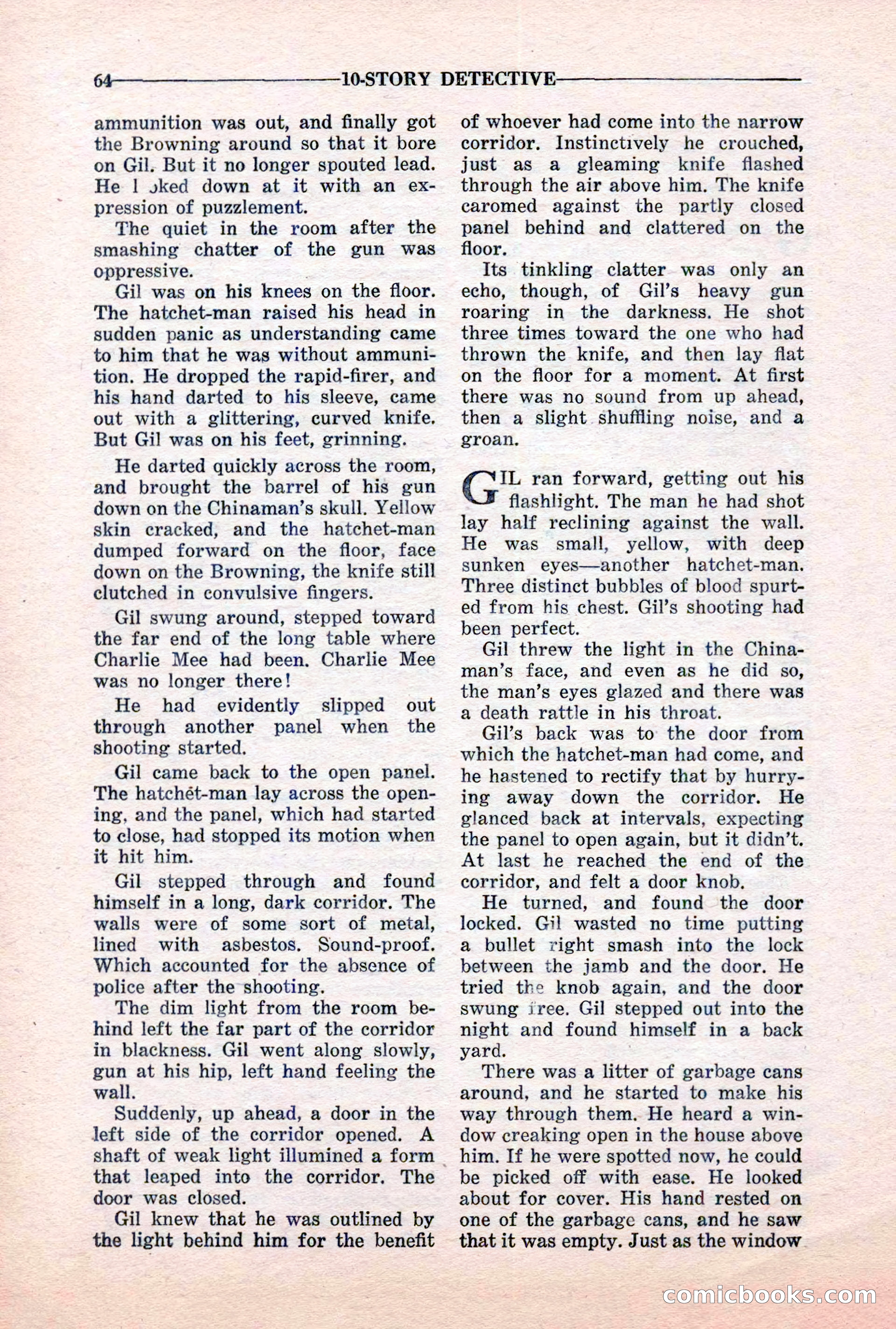 10-Story Detective, March 1941 — page 66 of 116