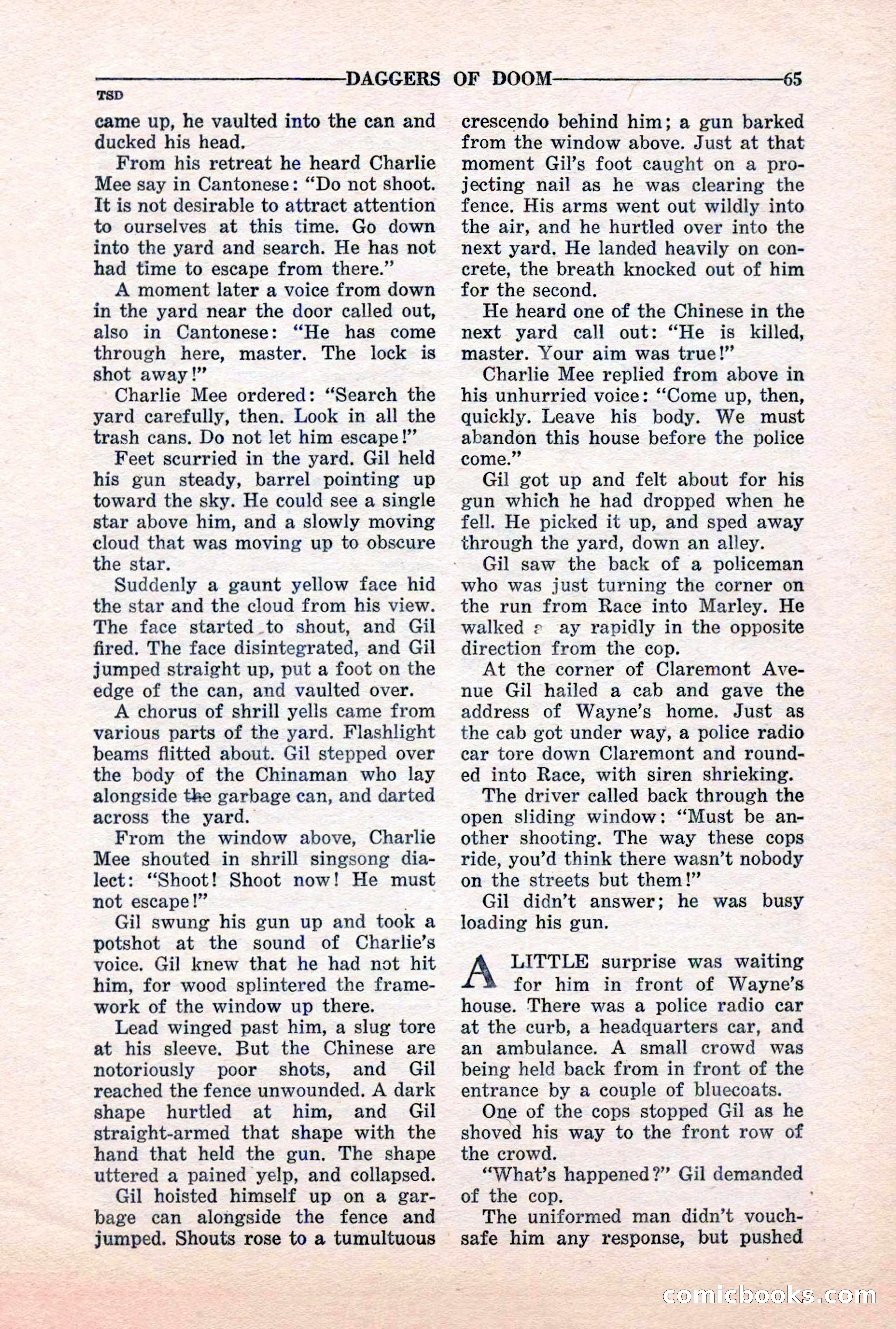 10-Story Detective, March 1941 — page 67 of 116