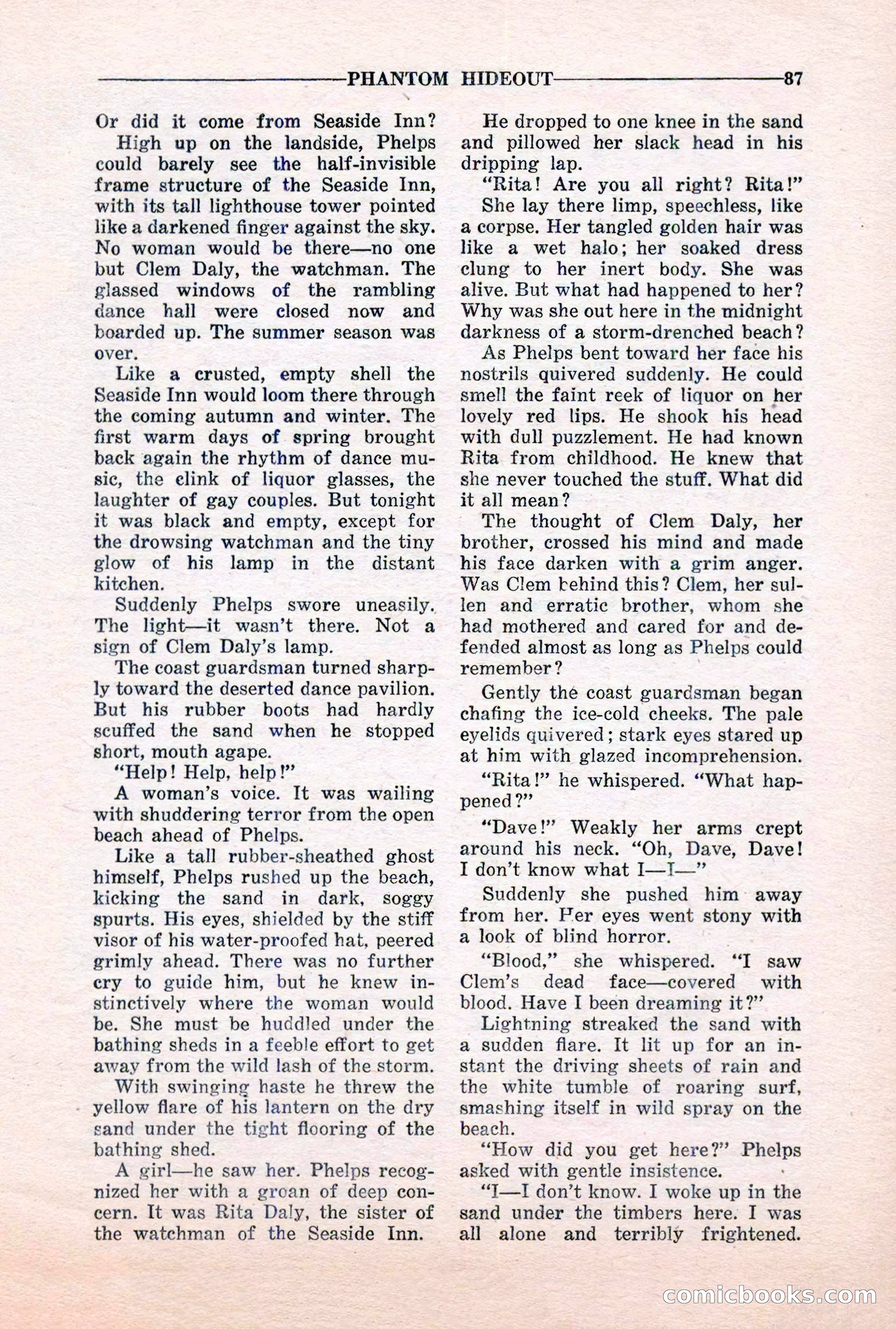 10-Story Detective, March 1941 — page 89 of 116