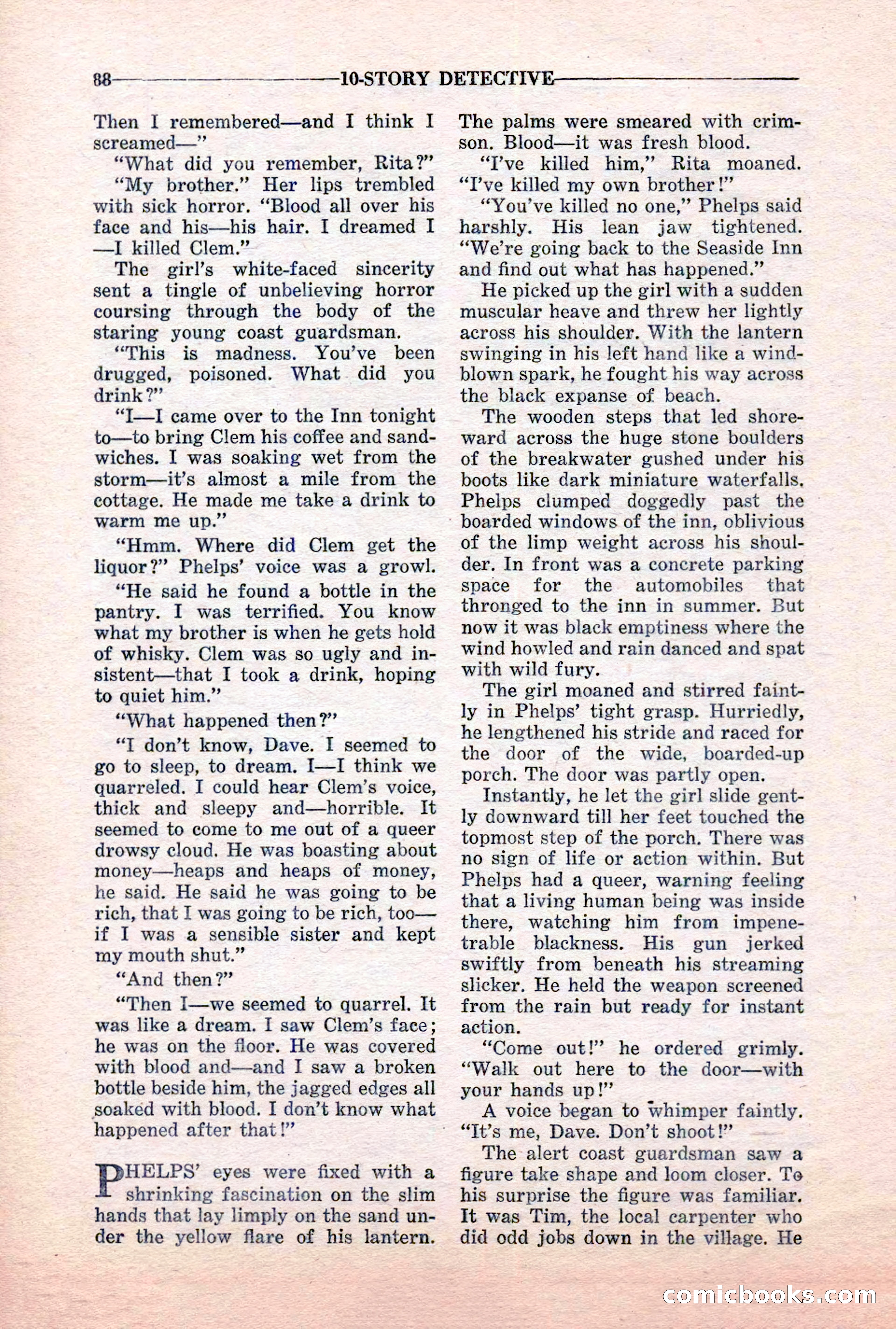 10-Story Detective, March 1941 — page 90 of 116