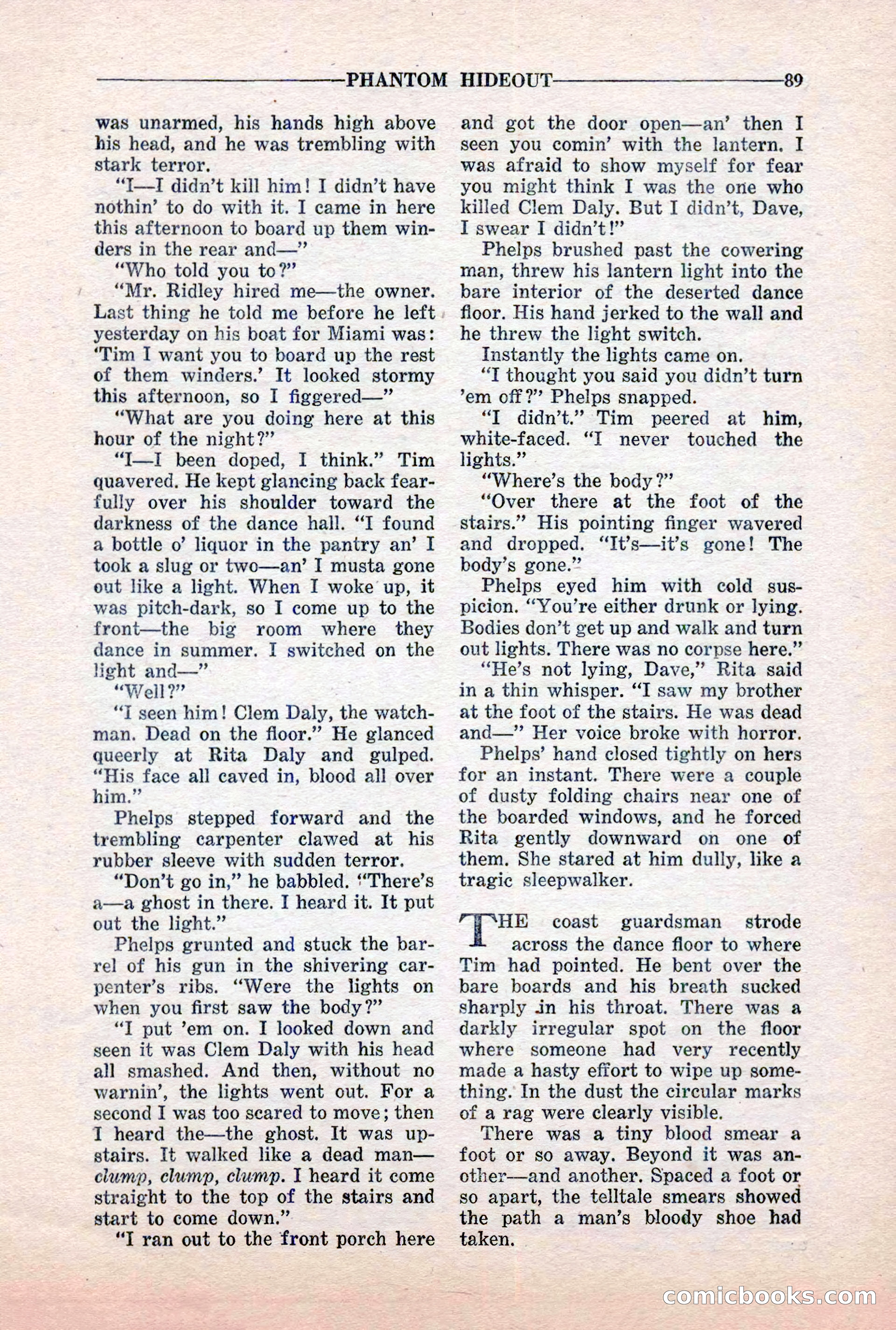 10-Story Detective, March 1941 — page 91 of 116