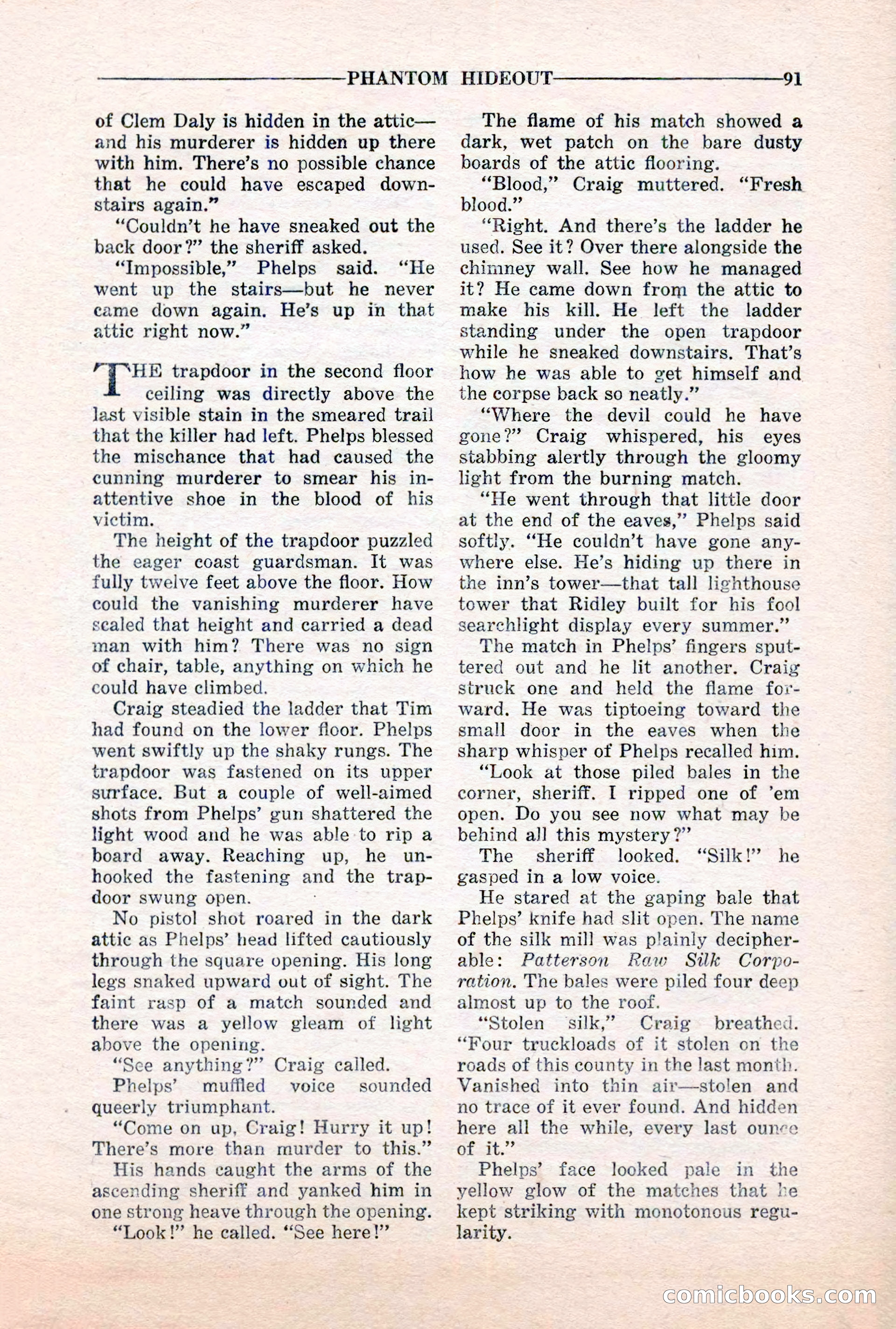 10-Story Detective, March 1941 — page 93 of 116