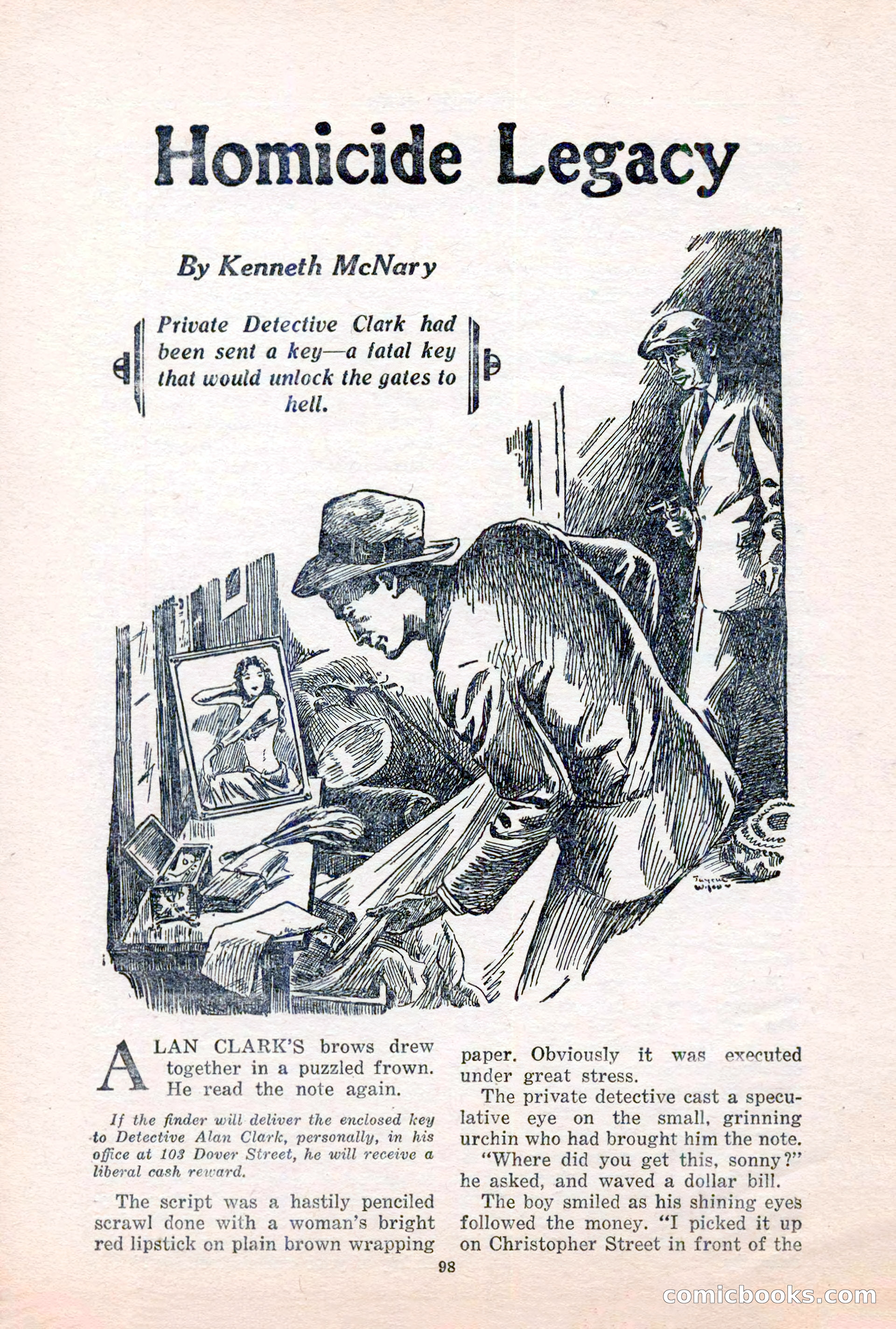 10-Story Detective, March 1941 — page 100 of 116
