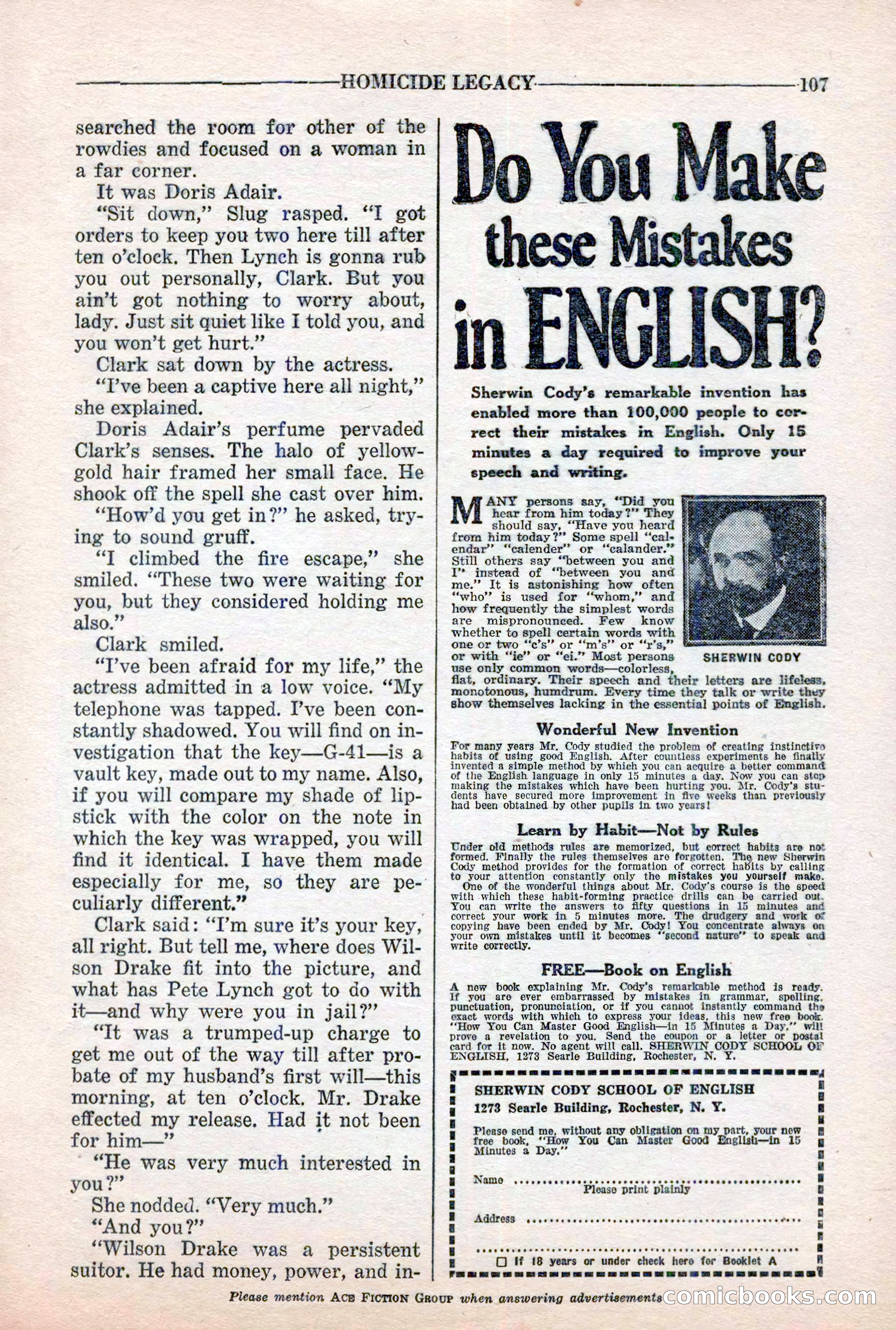 10-Story Detective, March 1941 — page 109 of 116