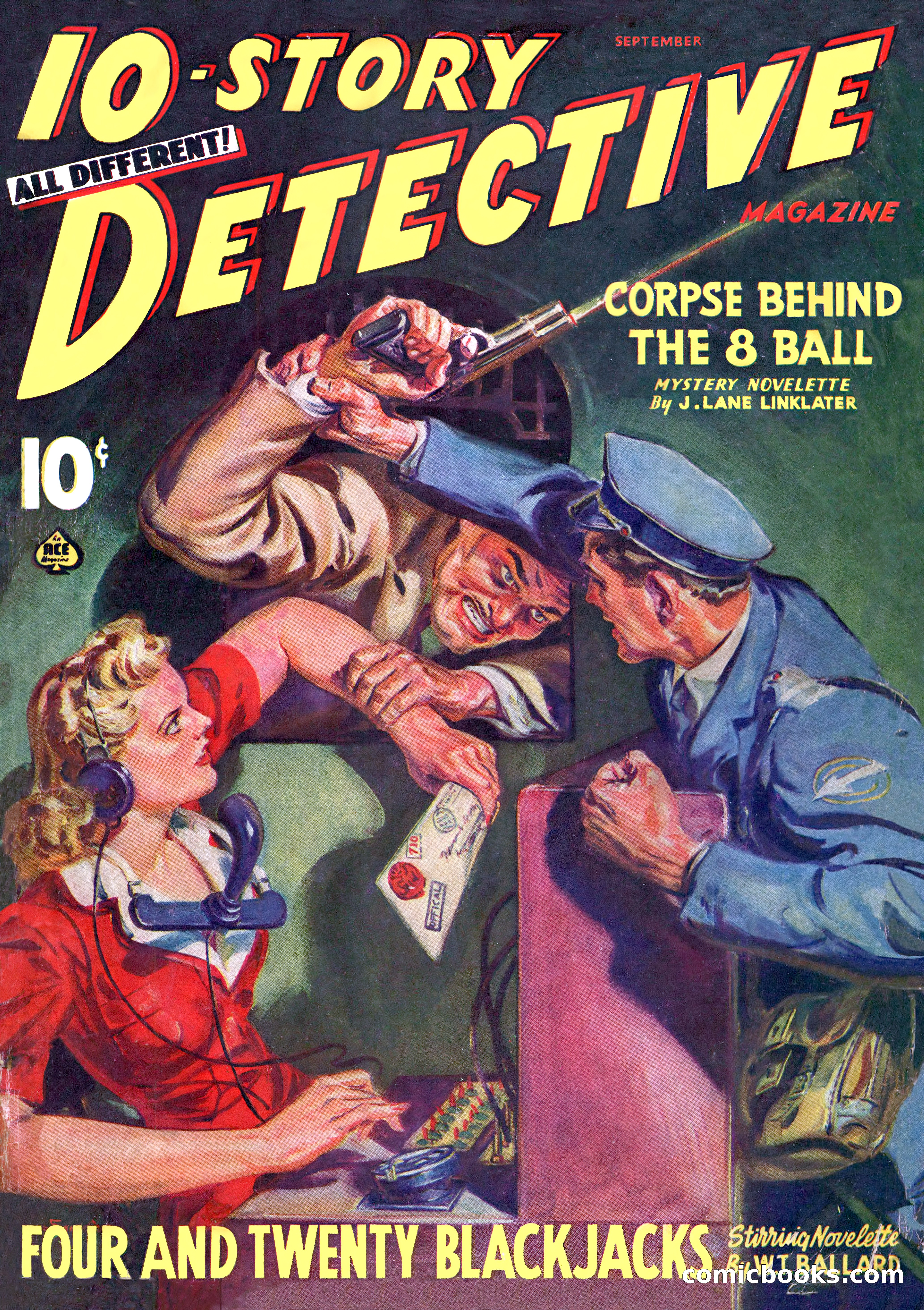 10-Story Detective, September 1941 — page 1 of 114