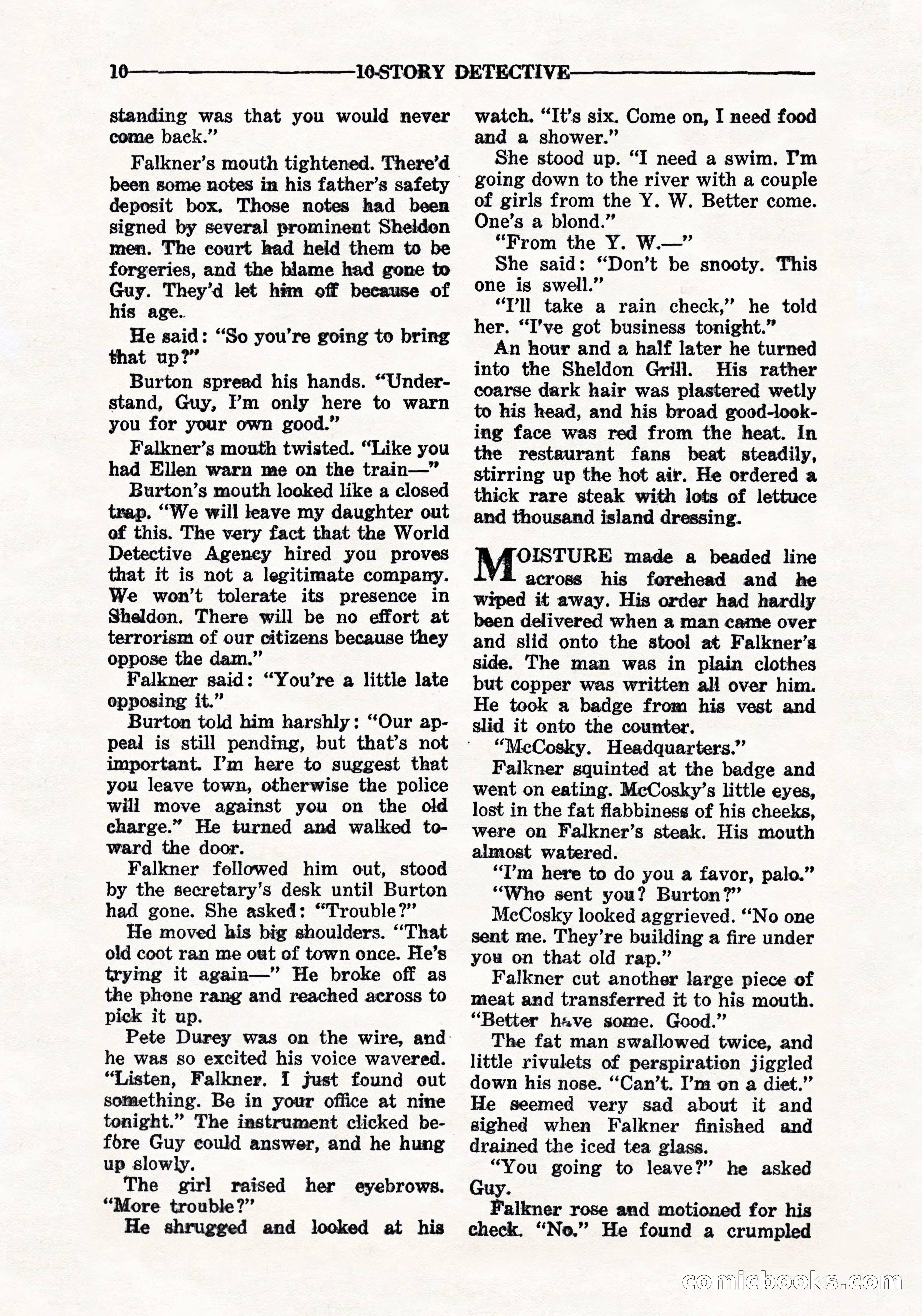 10-Story Detective, September 1941 — page 12 of 114