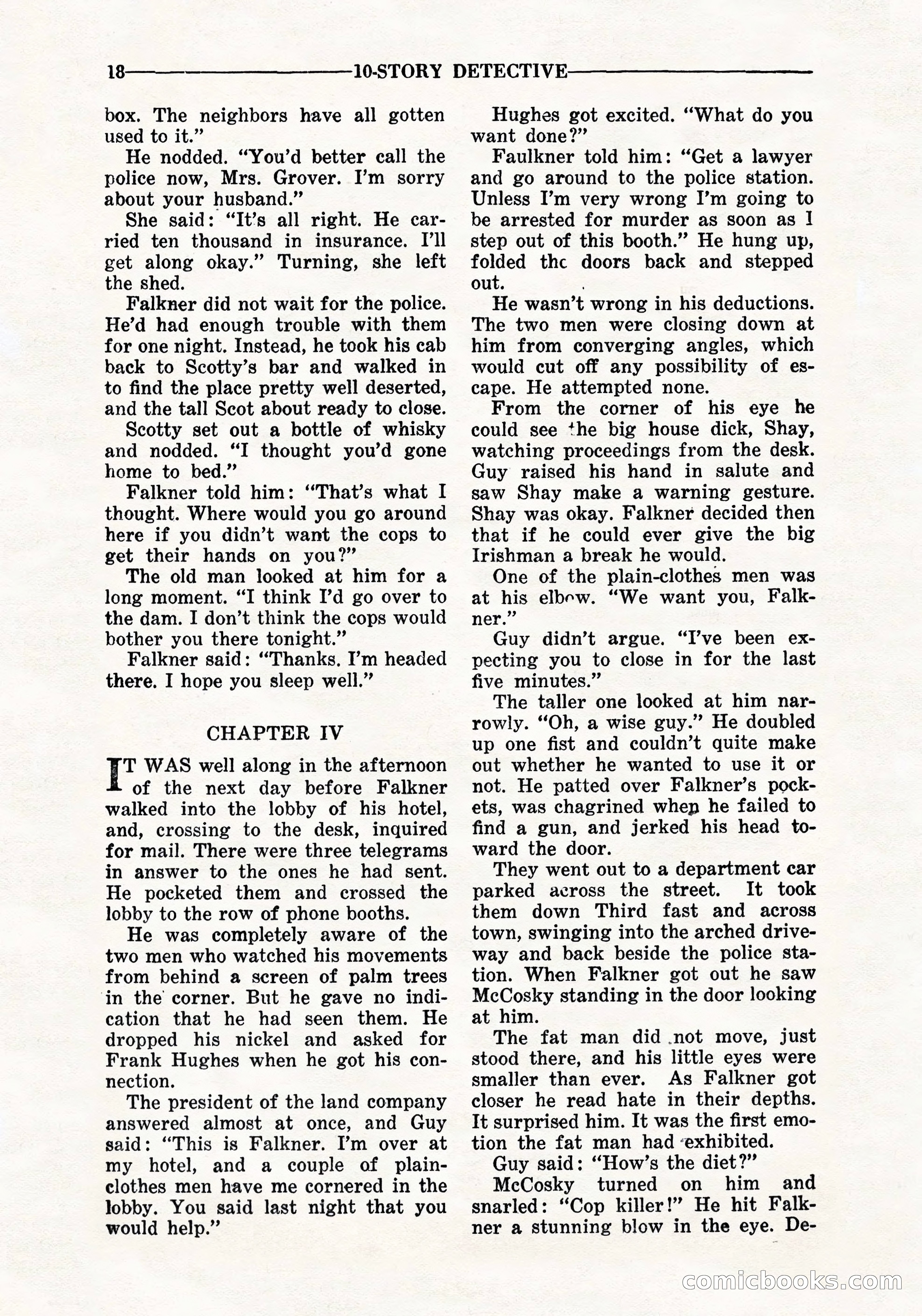10-Story Detective, September 1941 — page 20 of 114