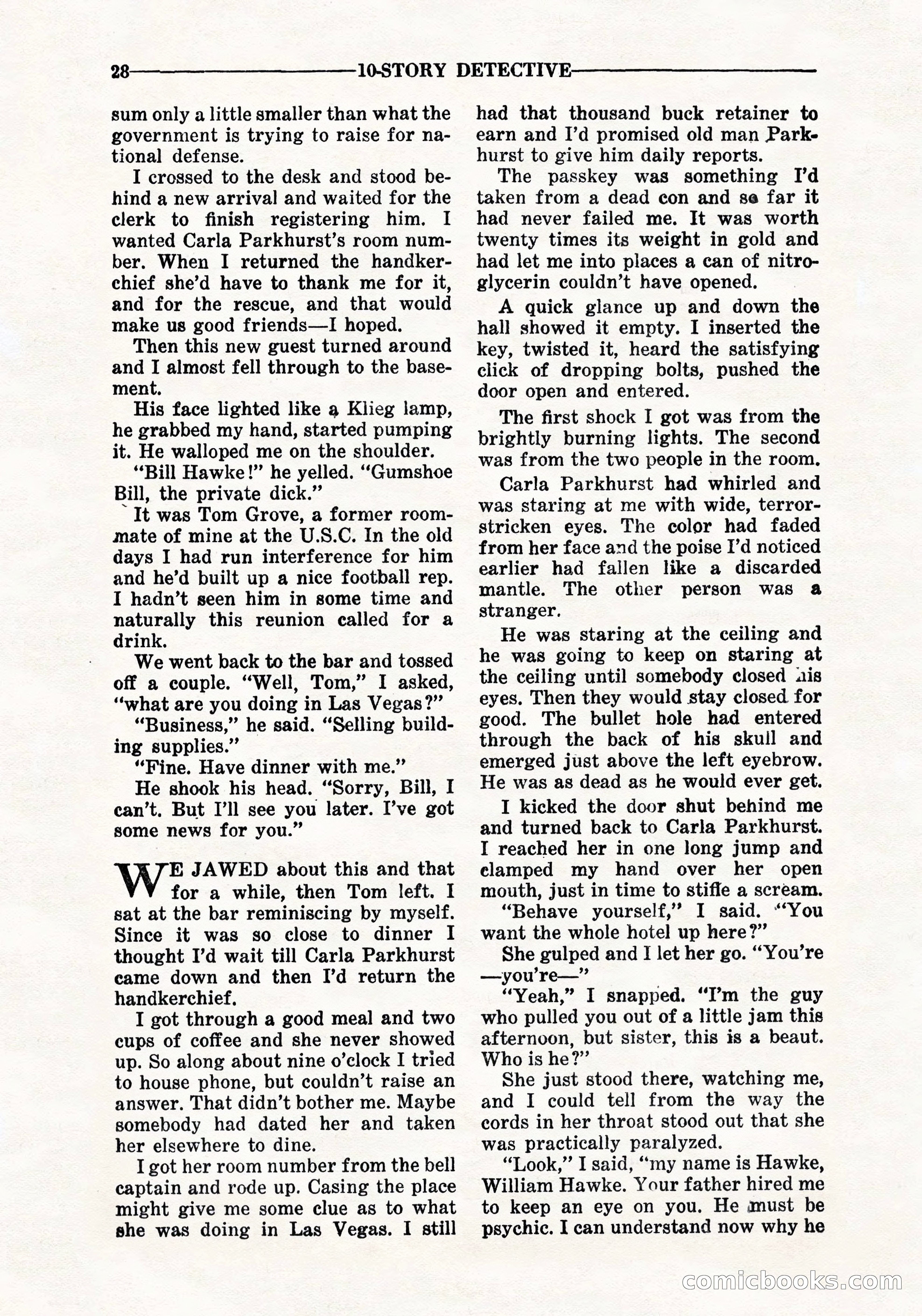 10-Story Detective, September 1941 — page 30 of 114