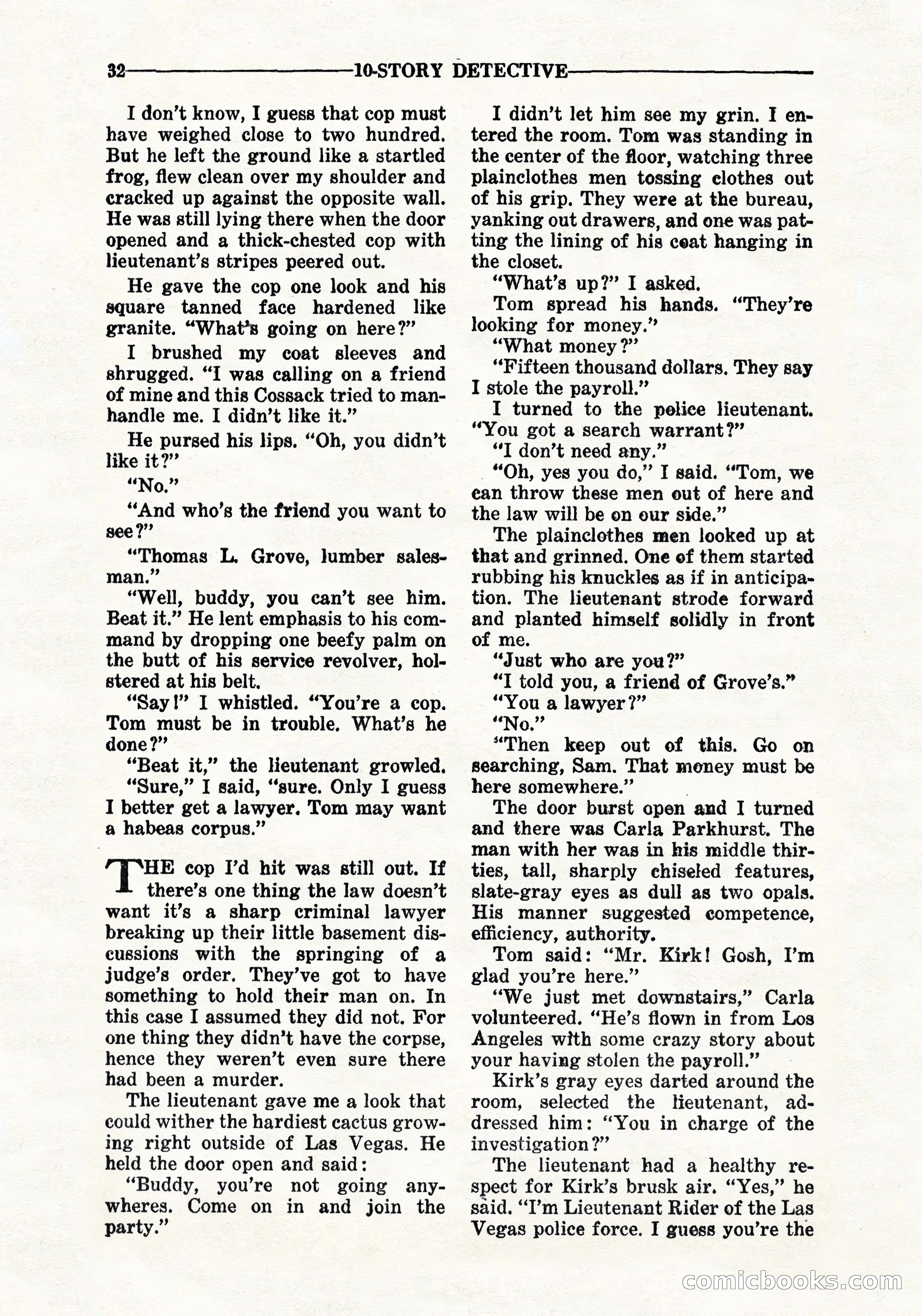 10-Story Detective, September 1941 — page 34 of 114