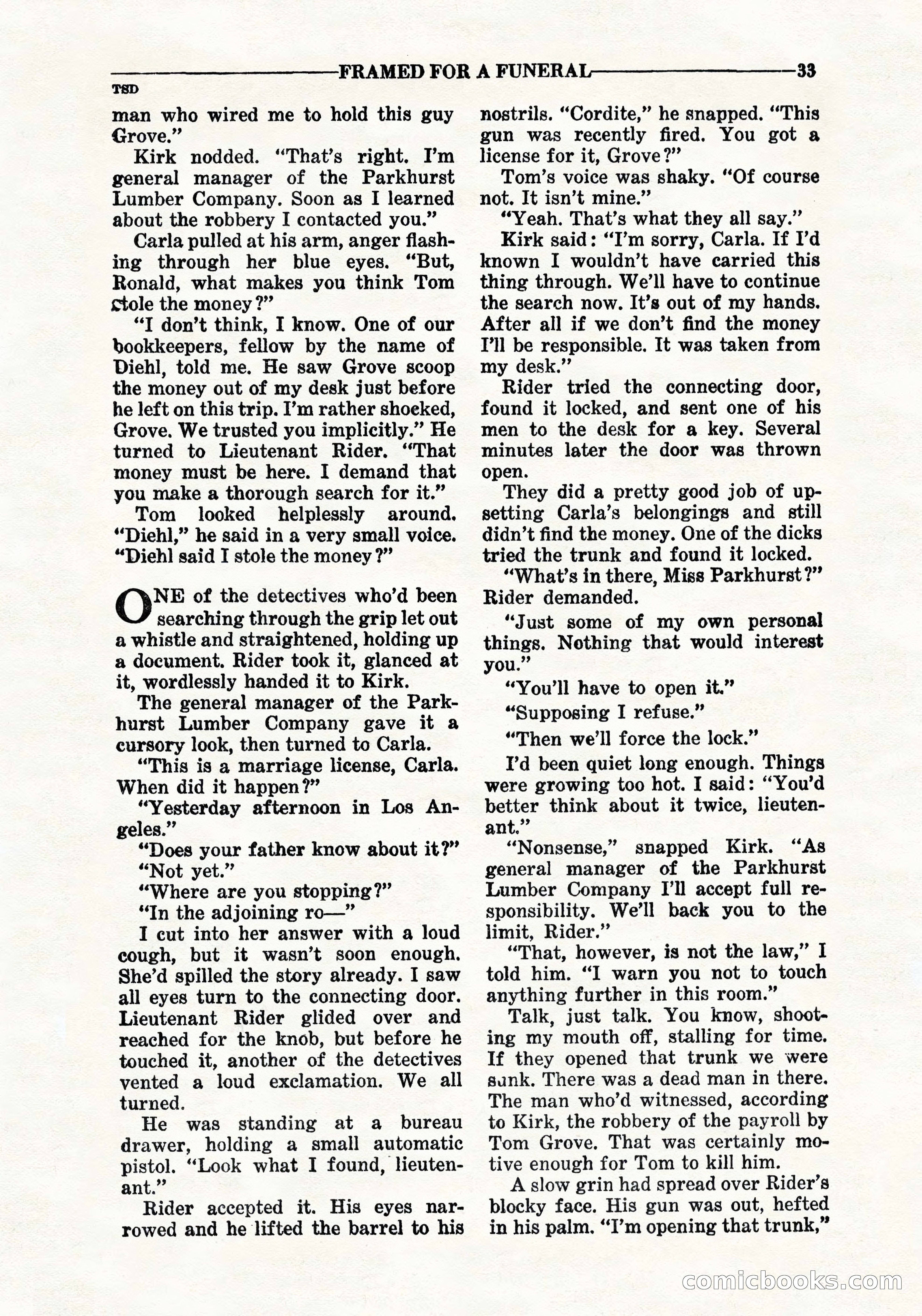 10-Story Detective, September 1941 — page 35 of 114