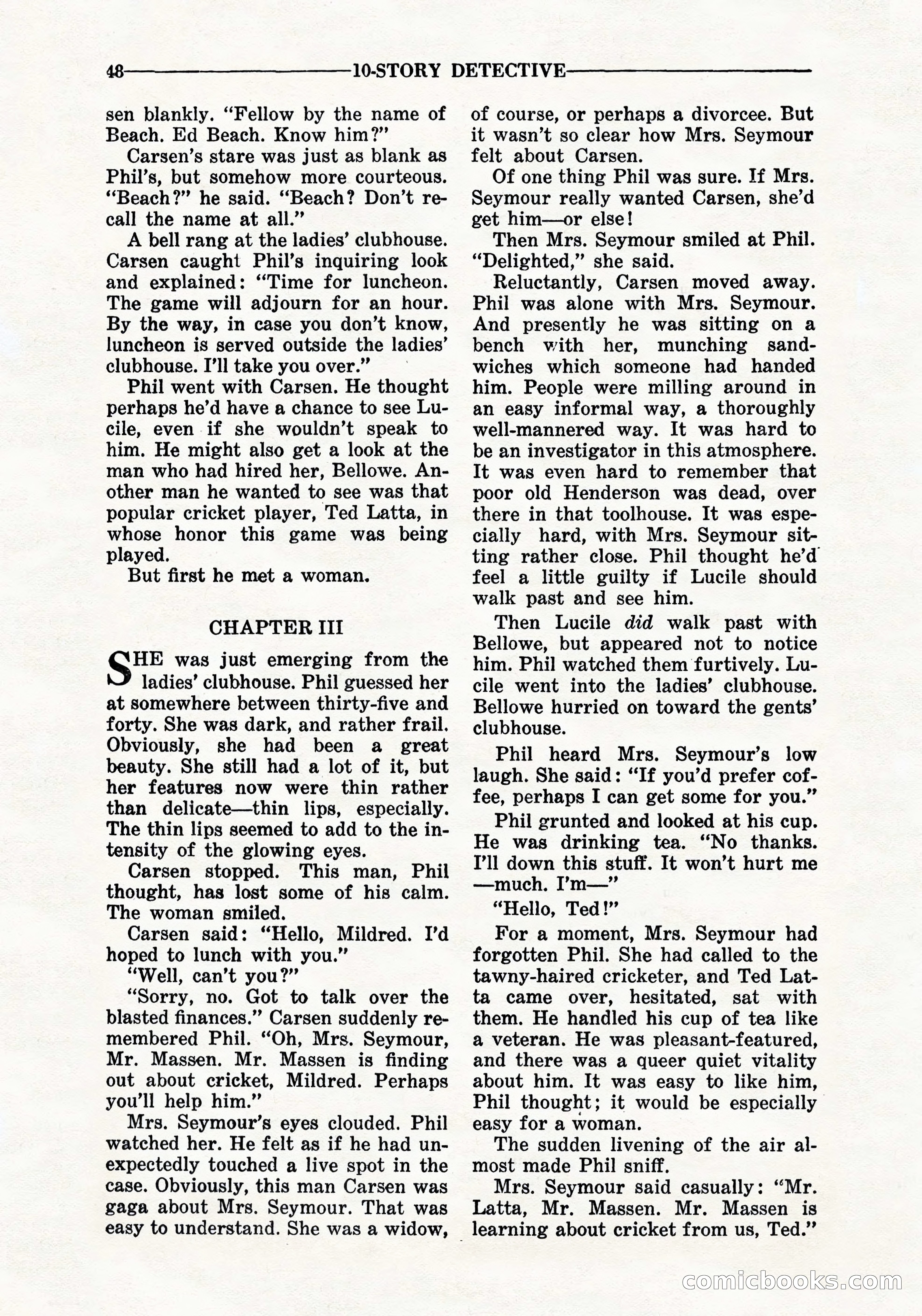 10-Story Detective, September 1941 — page 50 of 114