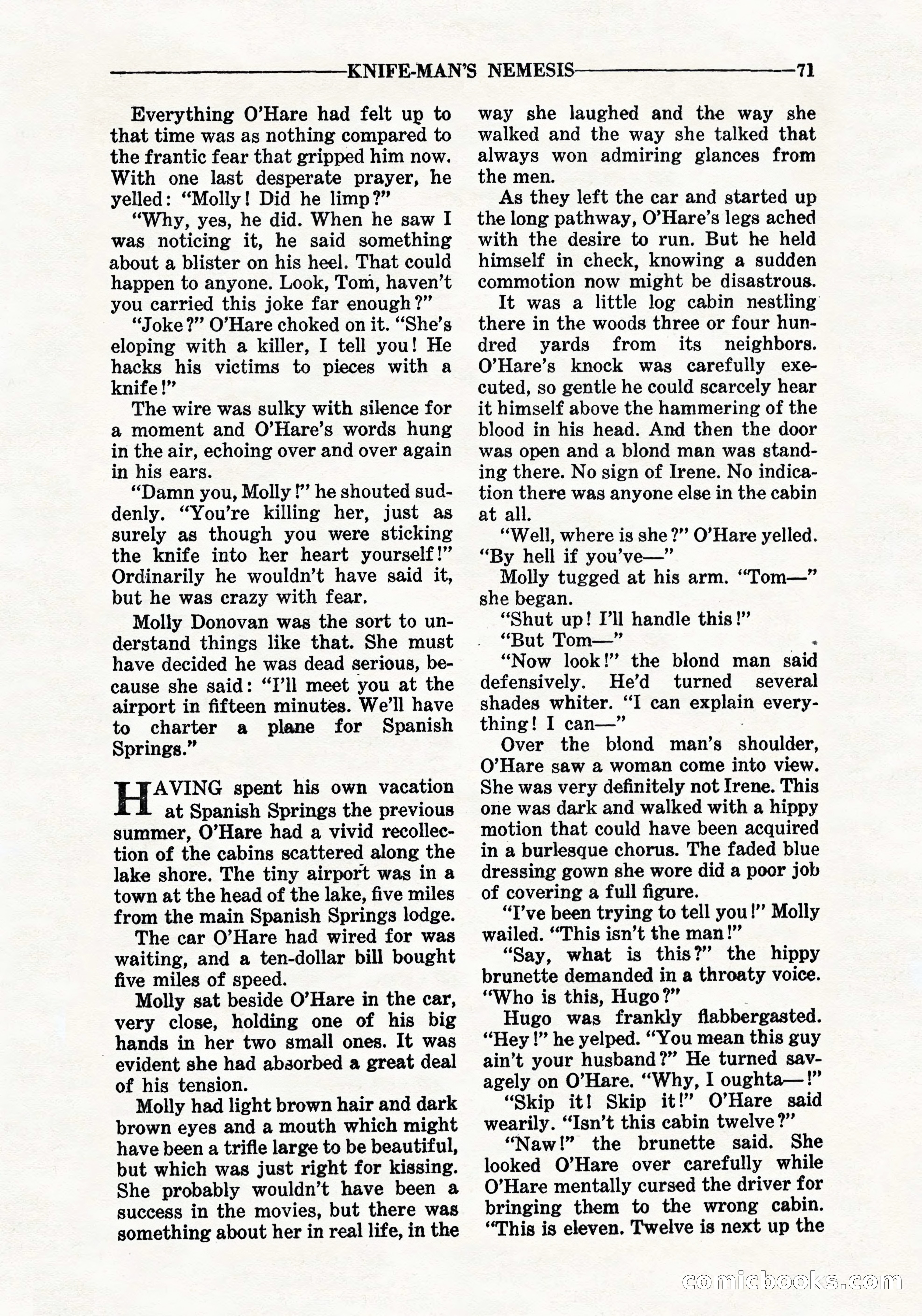 10-Story Detective, September 1941 — page 73 of 114