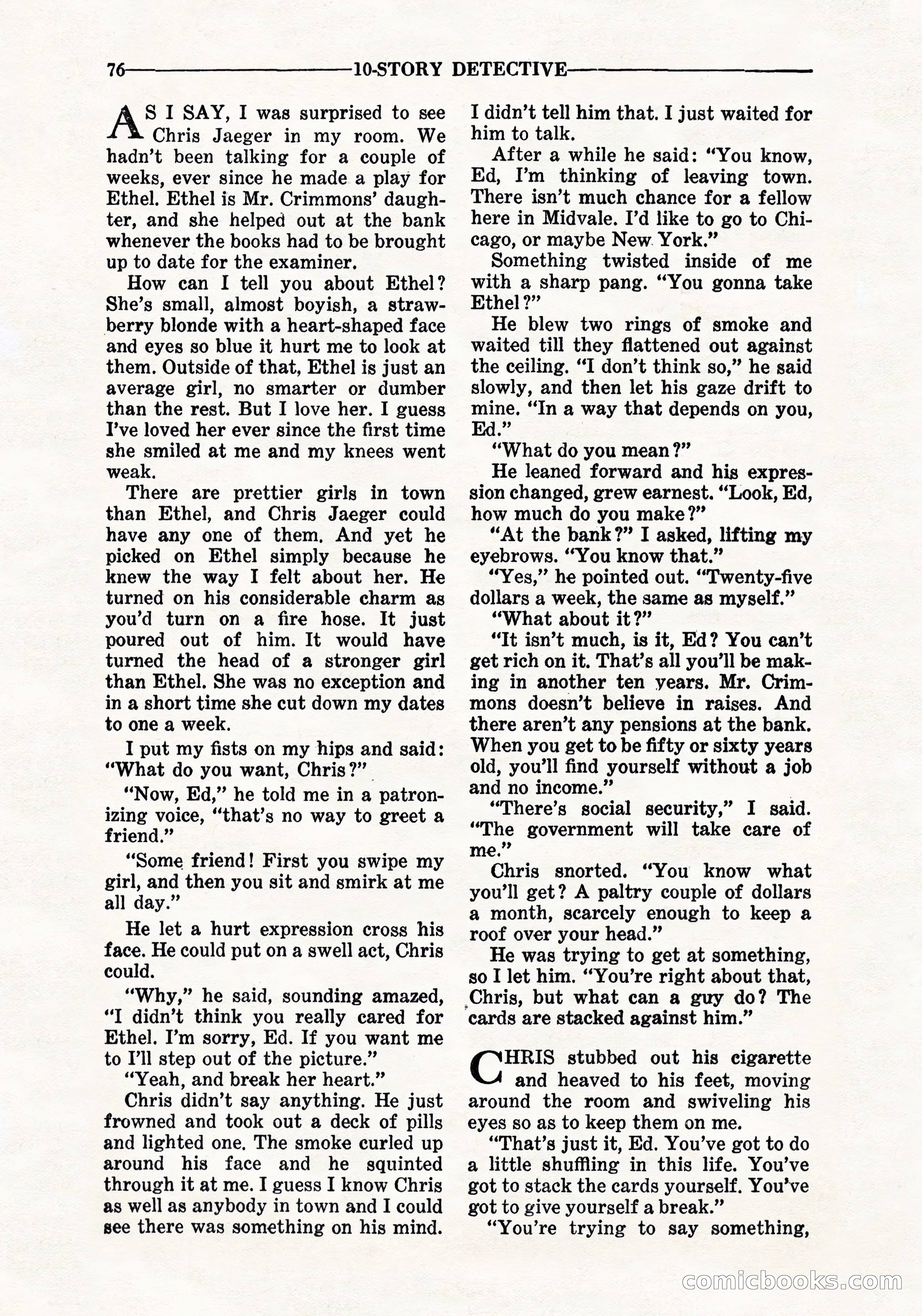 10-Story Detective, September 1941 — page 78 of 114