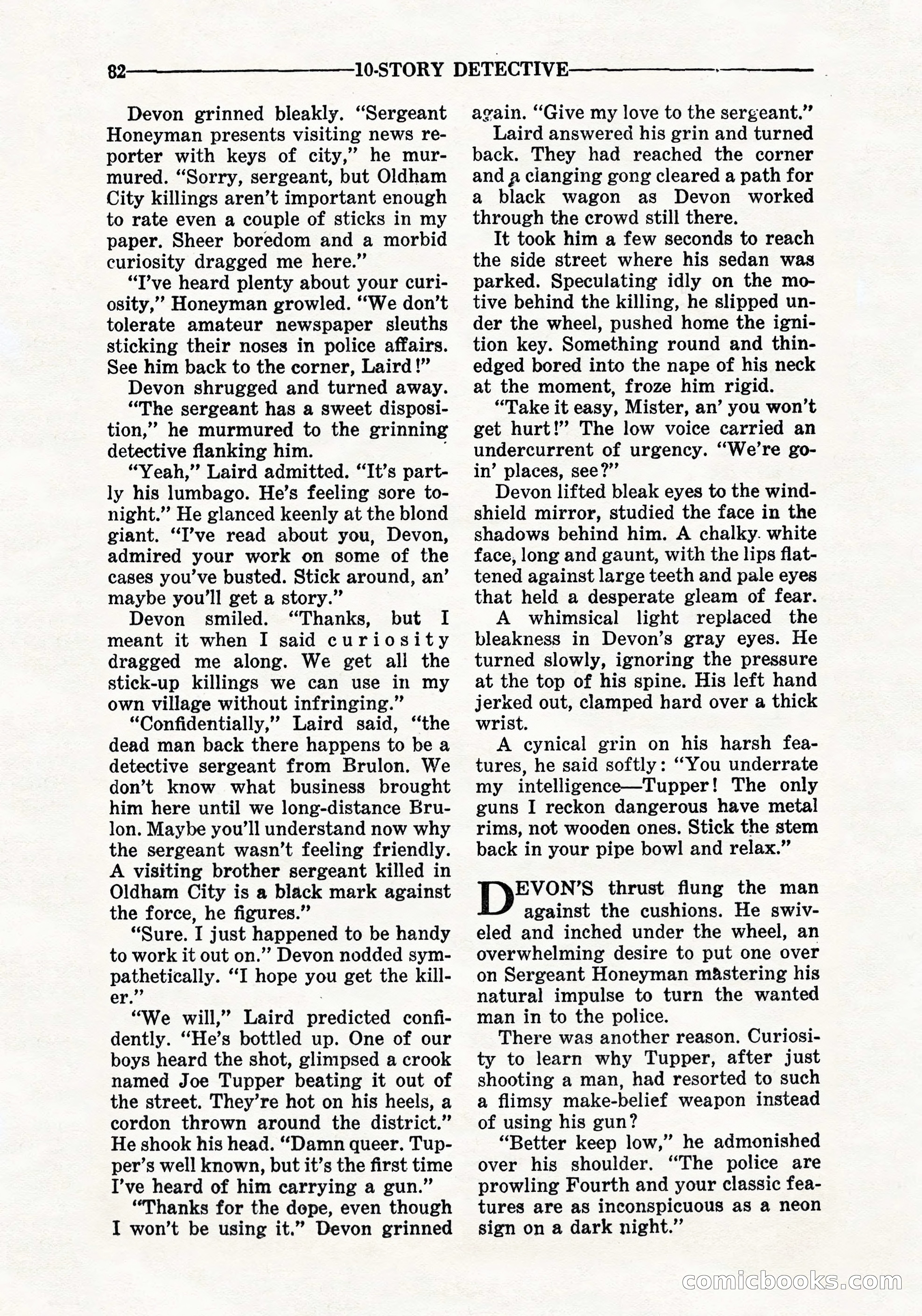 10-Story Detective, September 1941 — page 84 of 114