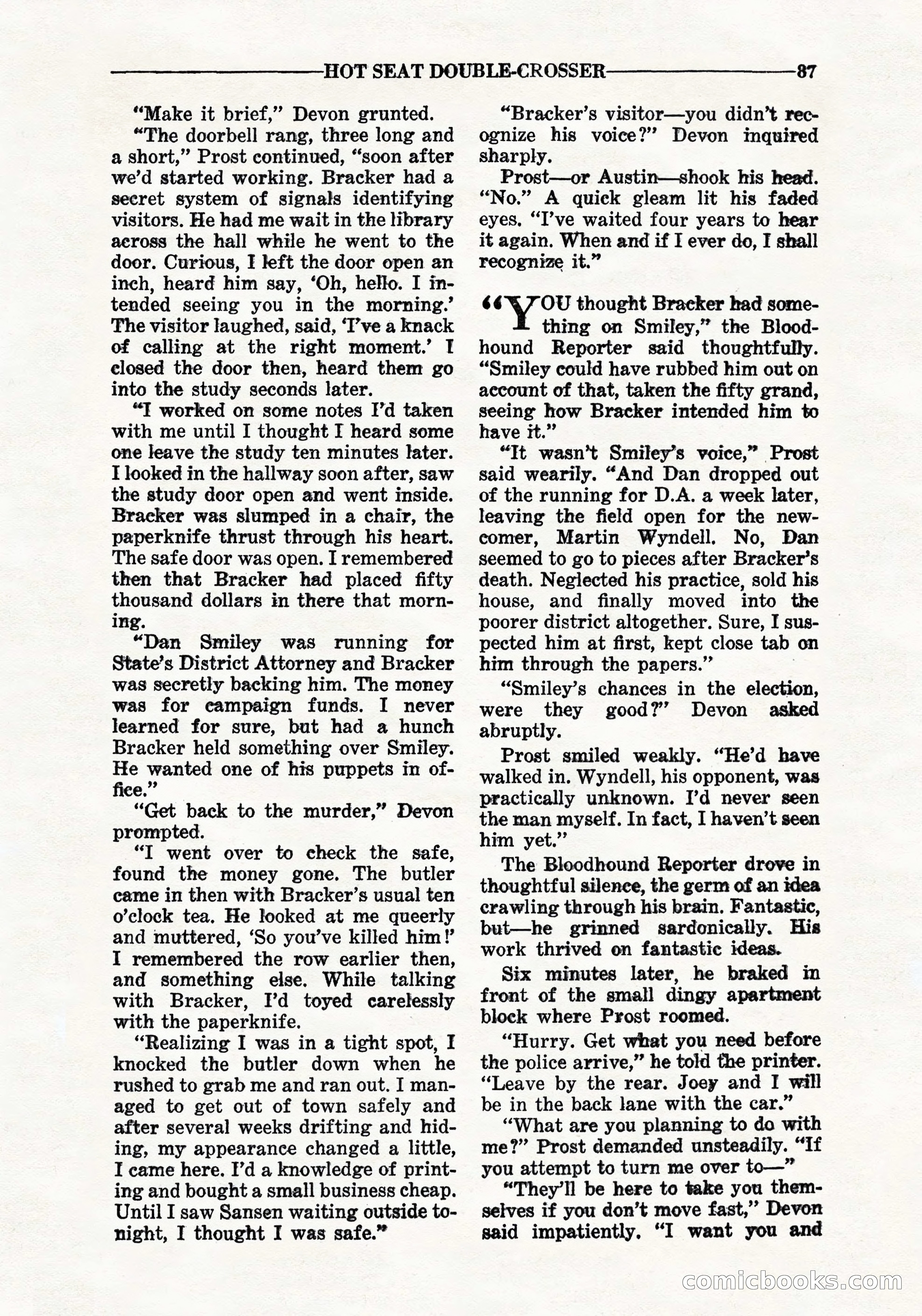 10-Story Detective, September 1941 — page 89 of 114