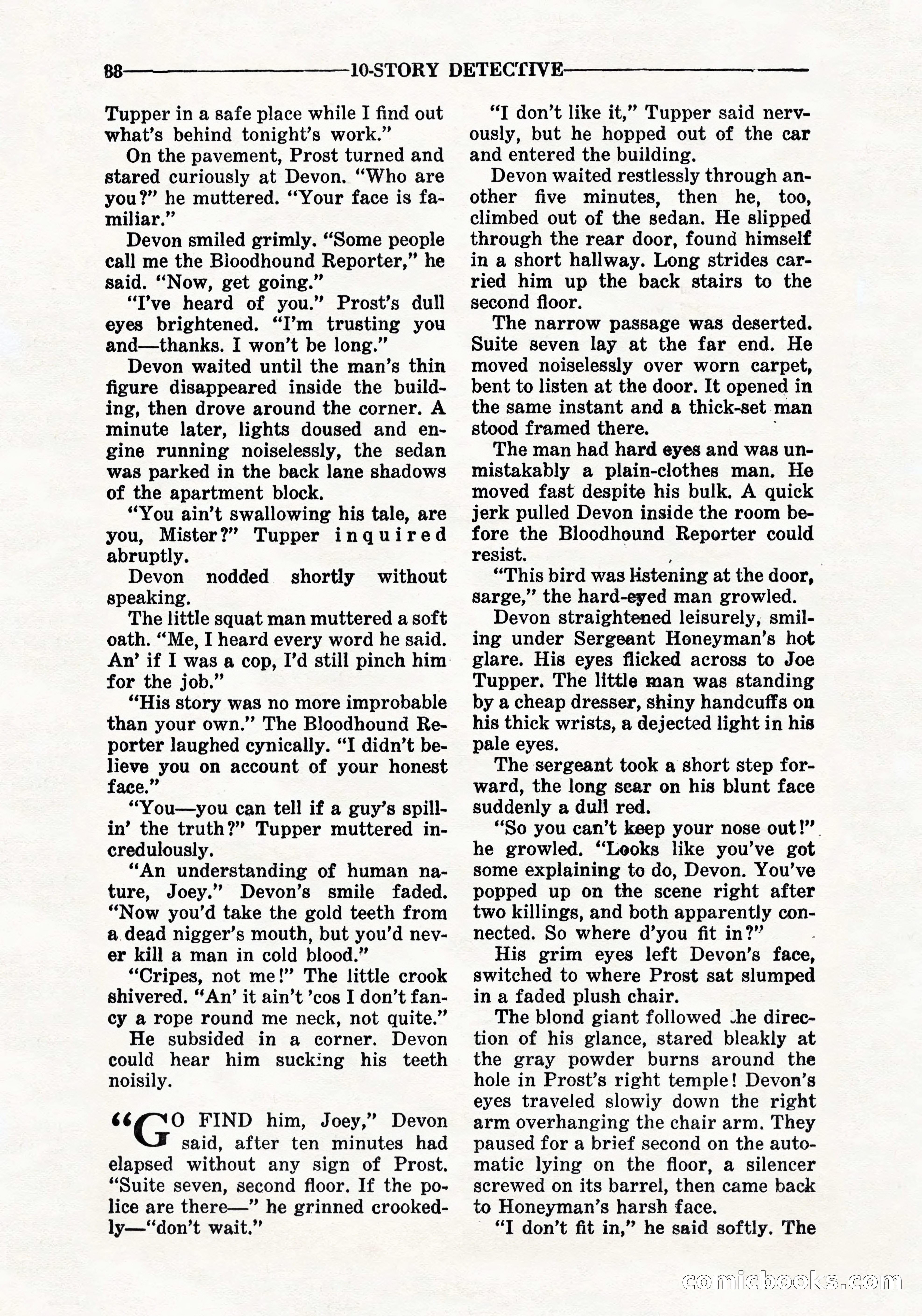 10-Story Detective, September 1941 — page 90 of 114