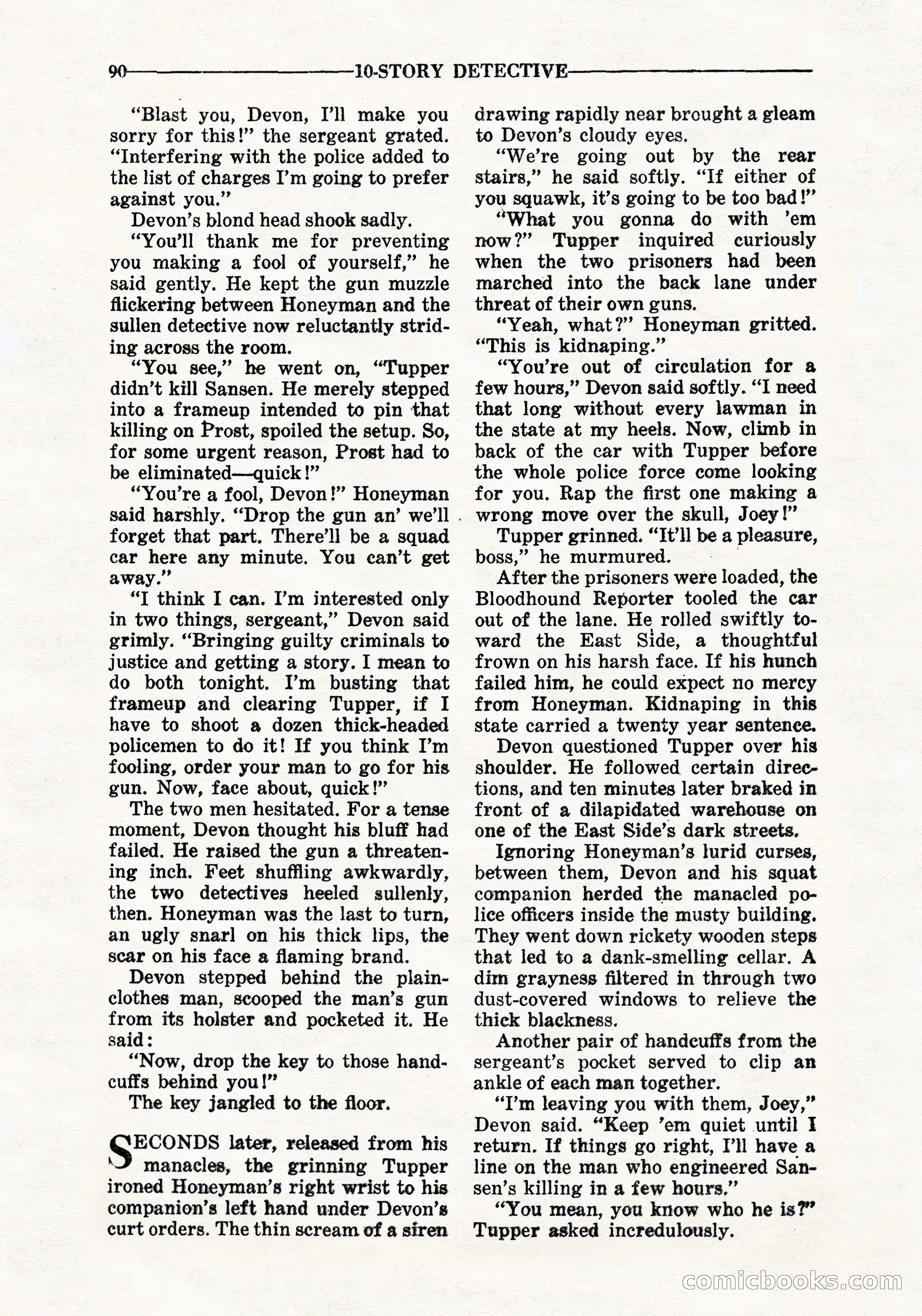 10-Story Detective, September 1941 — page 92 of 114
