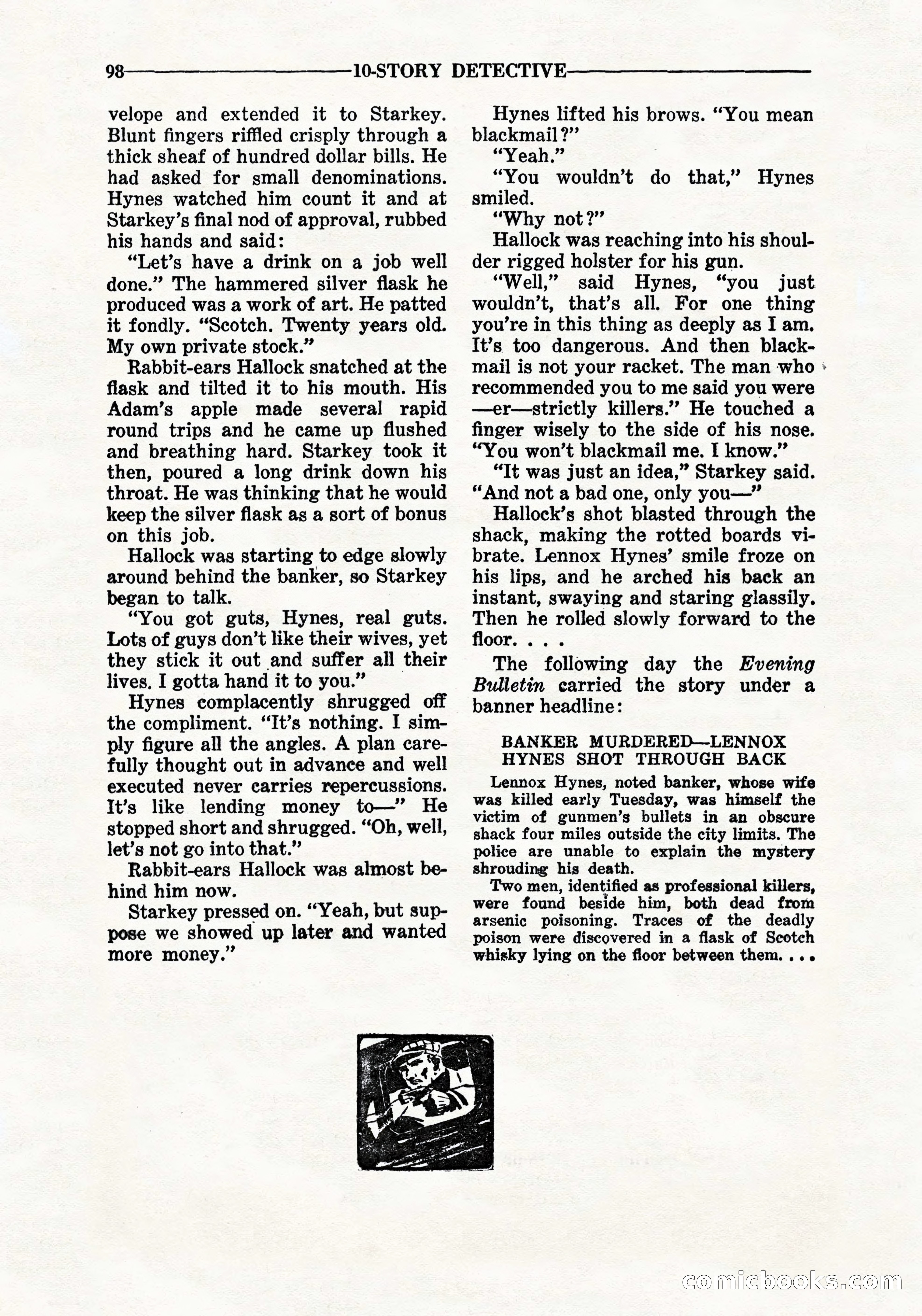 10-Story Detective, September 1941 — page 100 of 114