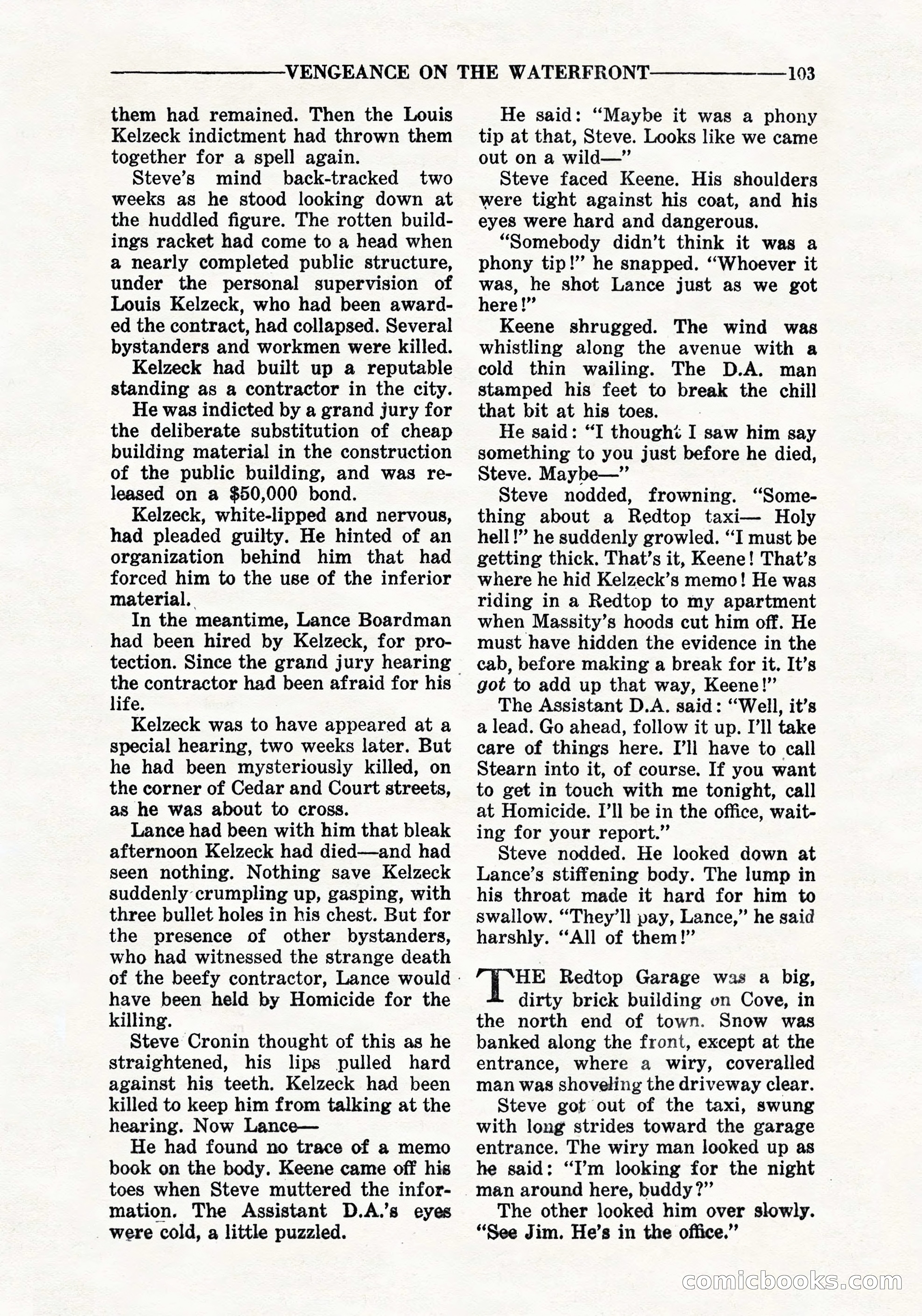 10-Story Detective, September 1941 — page 105 of 114